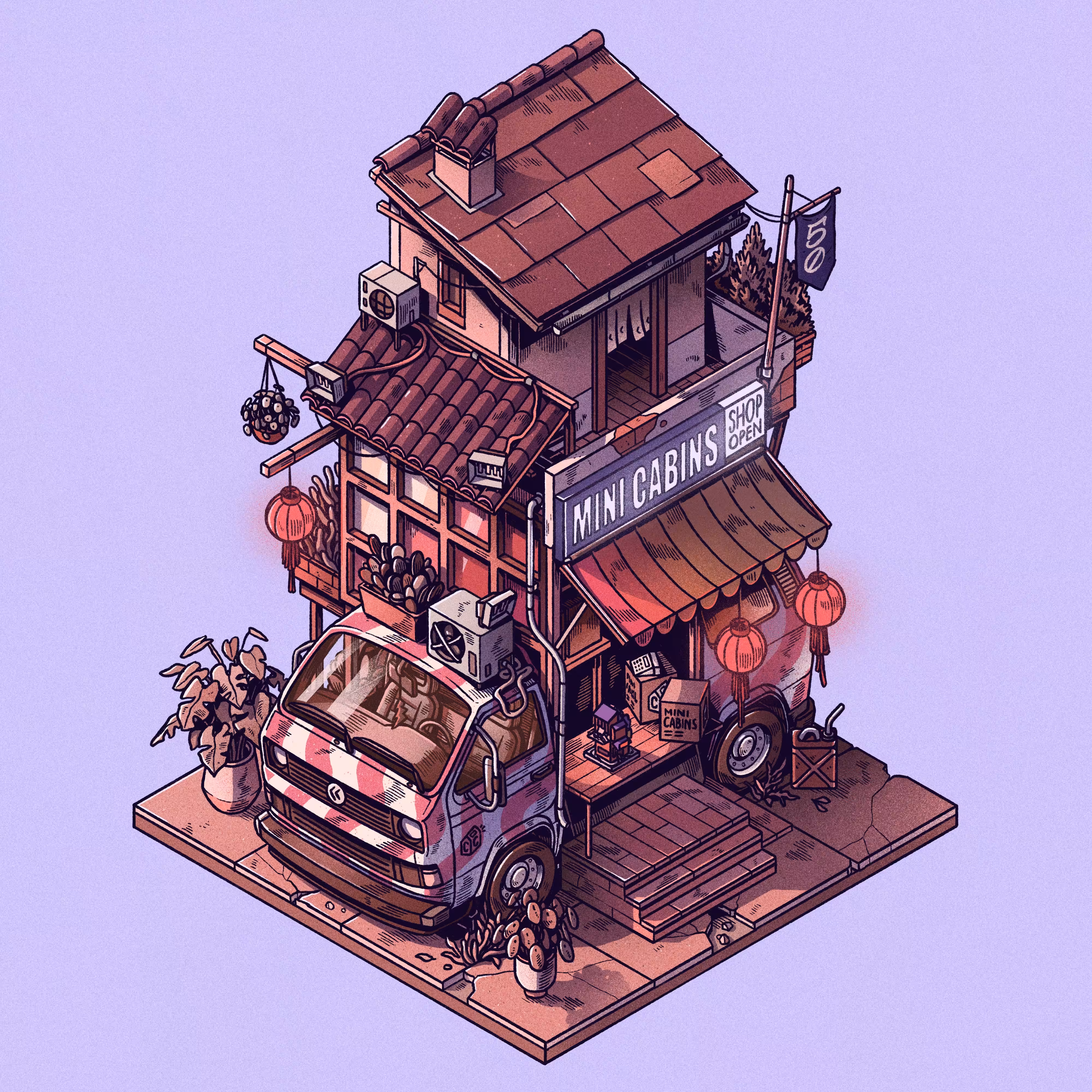 Curious Cabins #50: Caravan #773