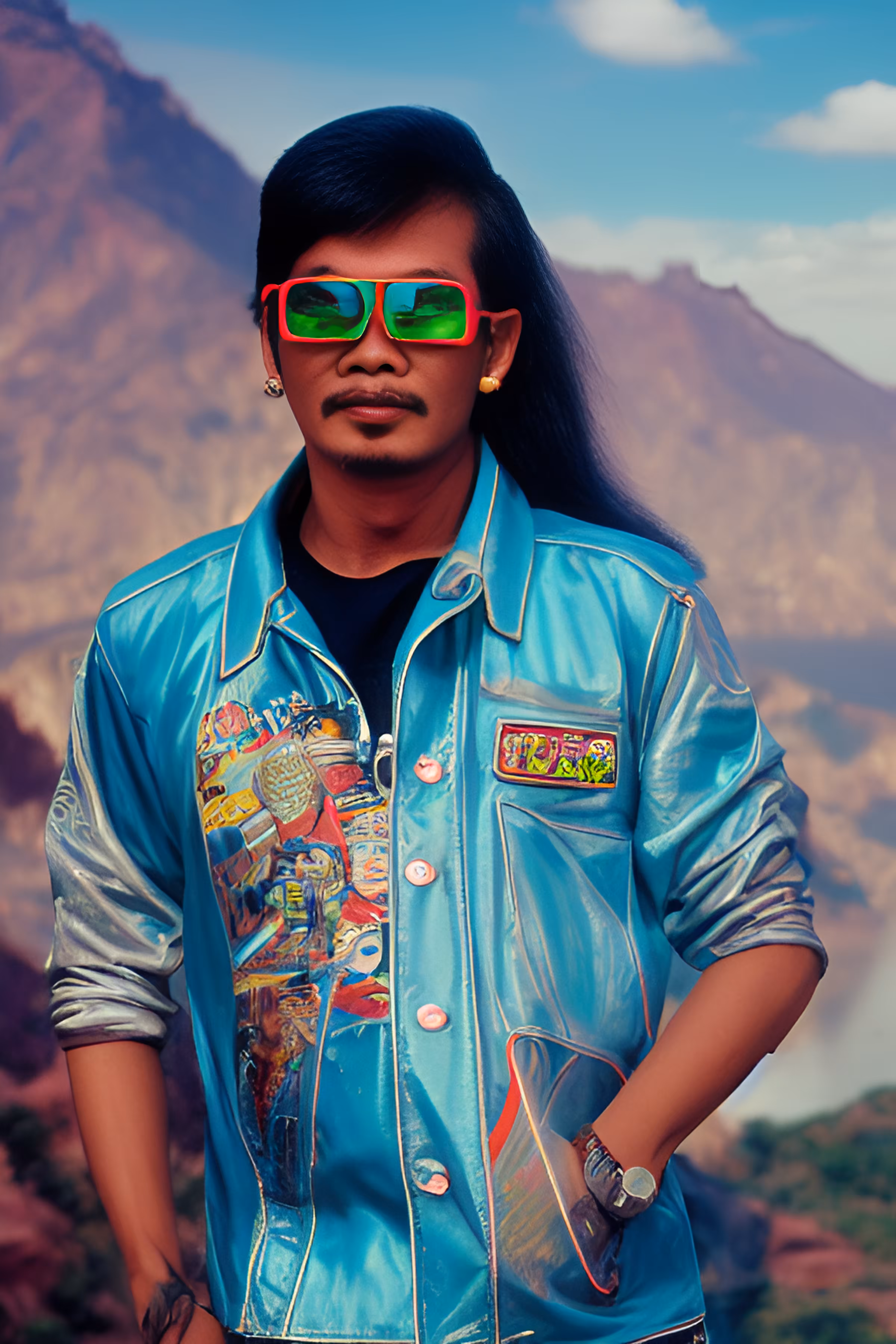 Avan - member of Neon Fashion Ninjas