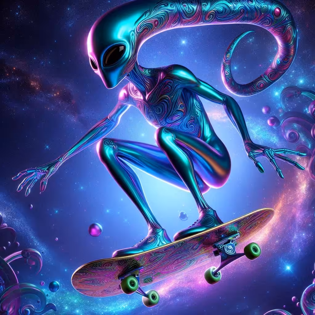 Skating in space