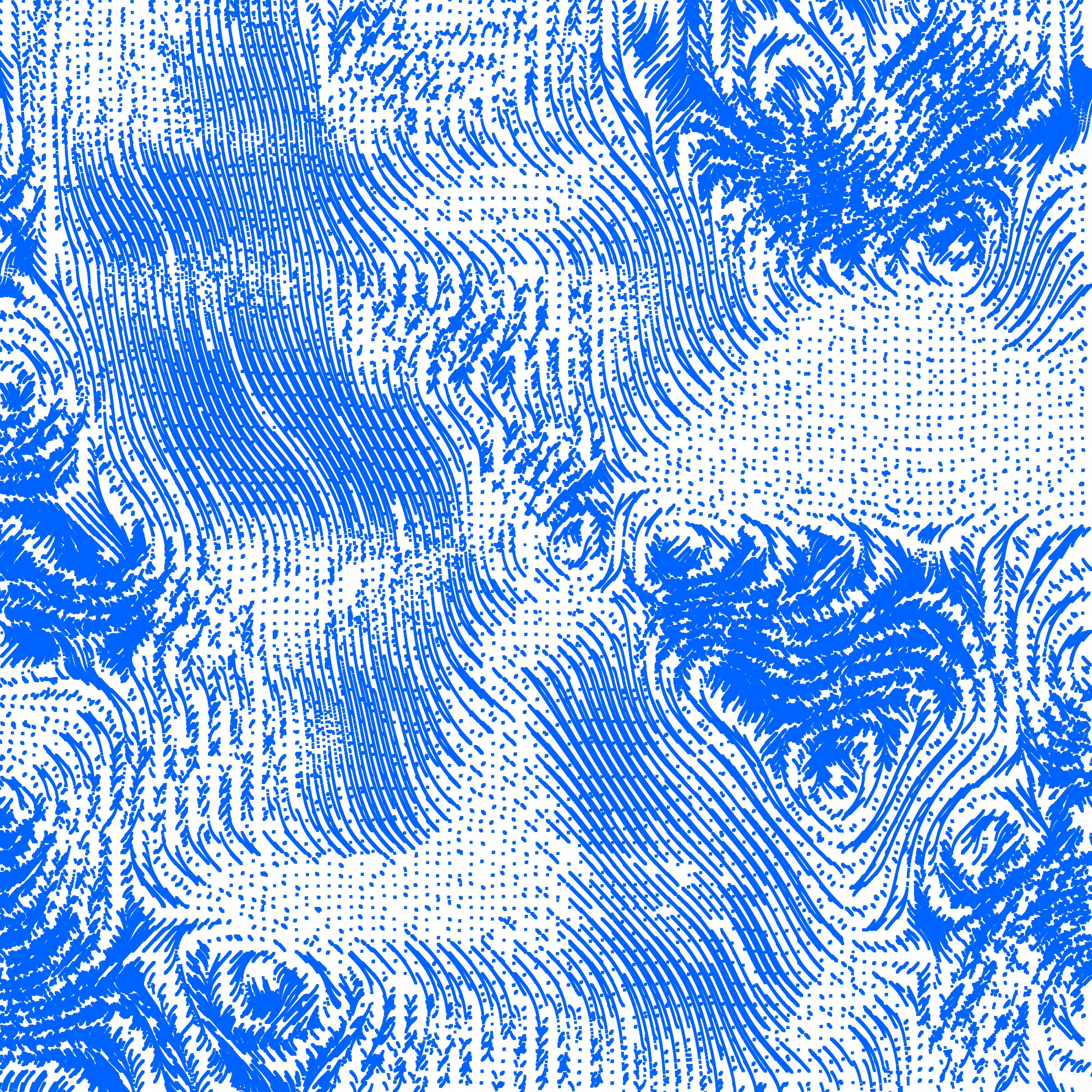 Blue Vines 