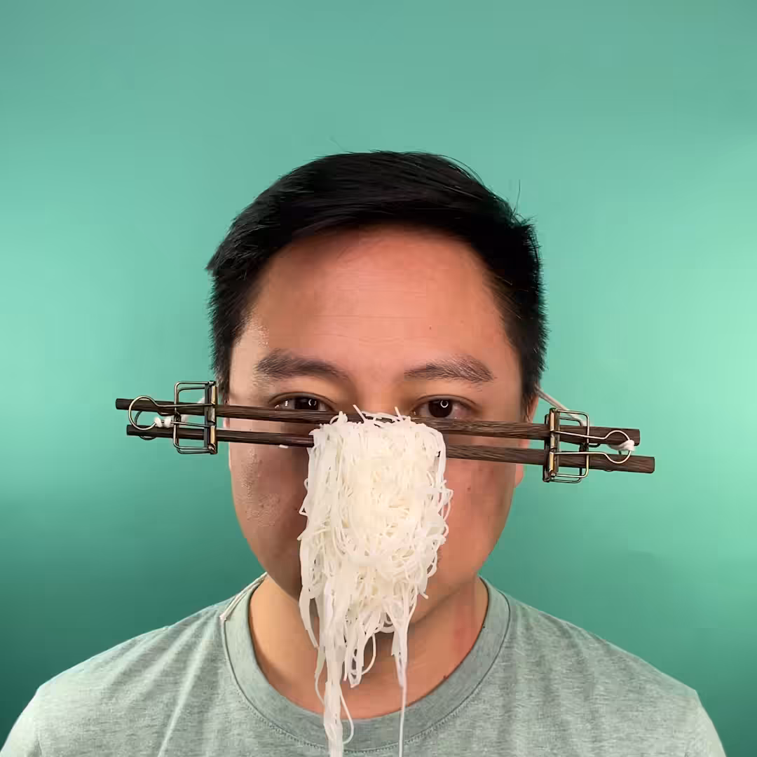 Rice Vermicelli with Hoisin Sauce