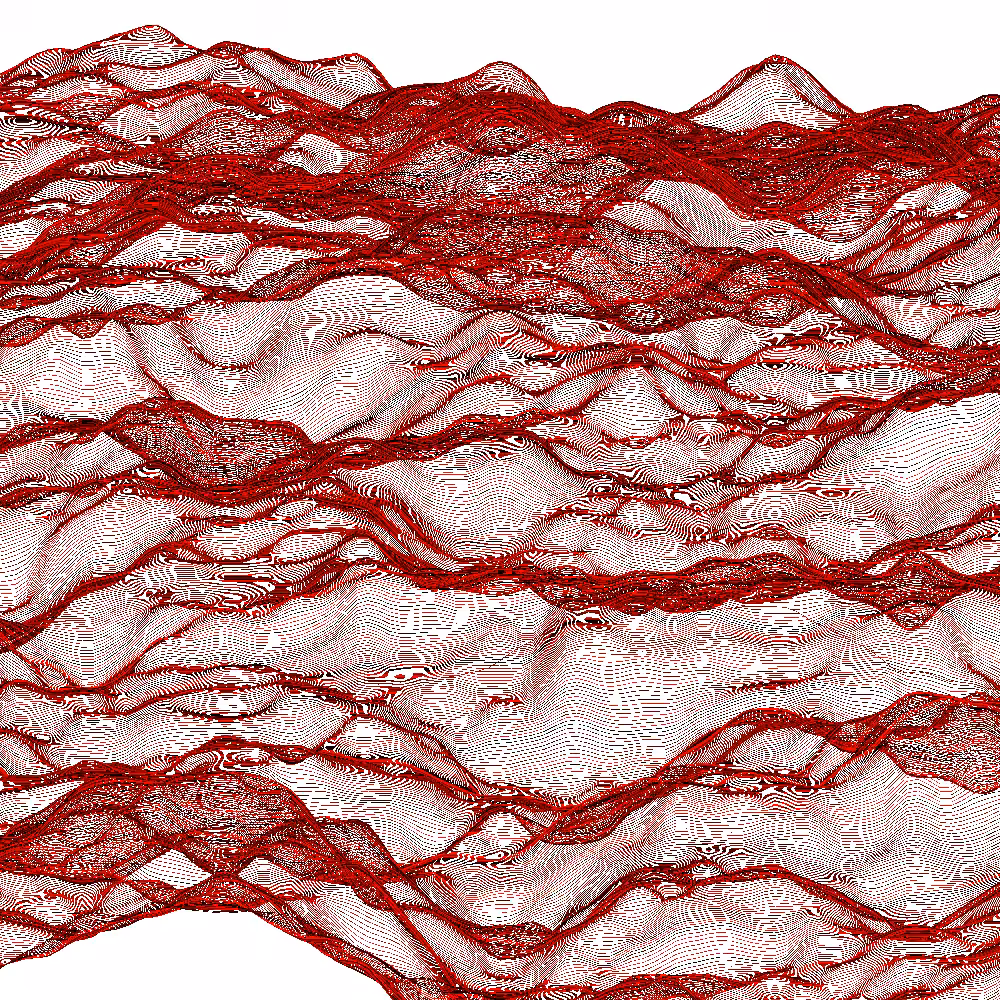 Digital Sheer Fabric #55