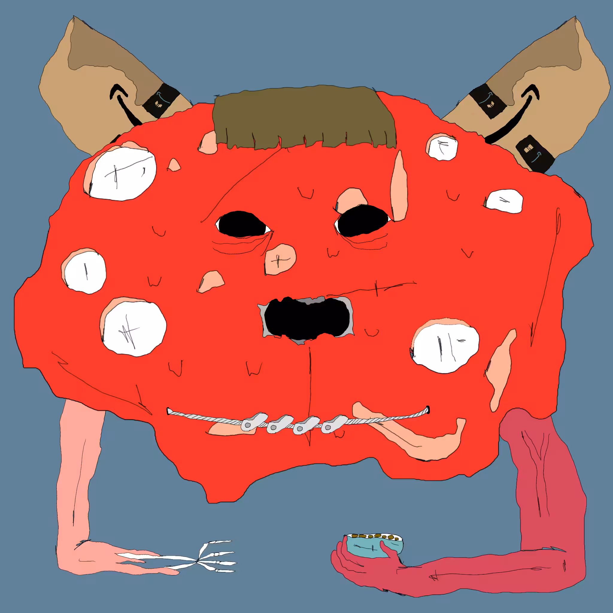 gristle buddeez worldwide: buddee #1707