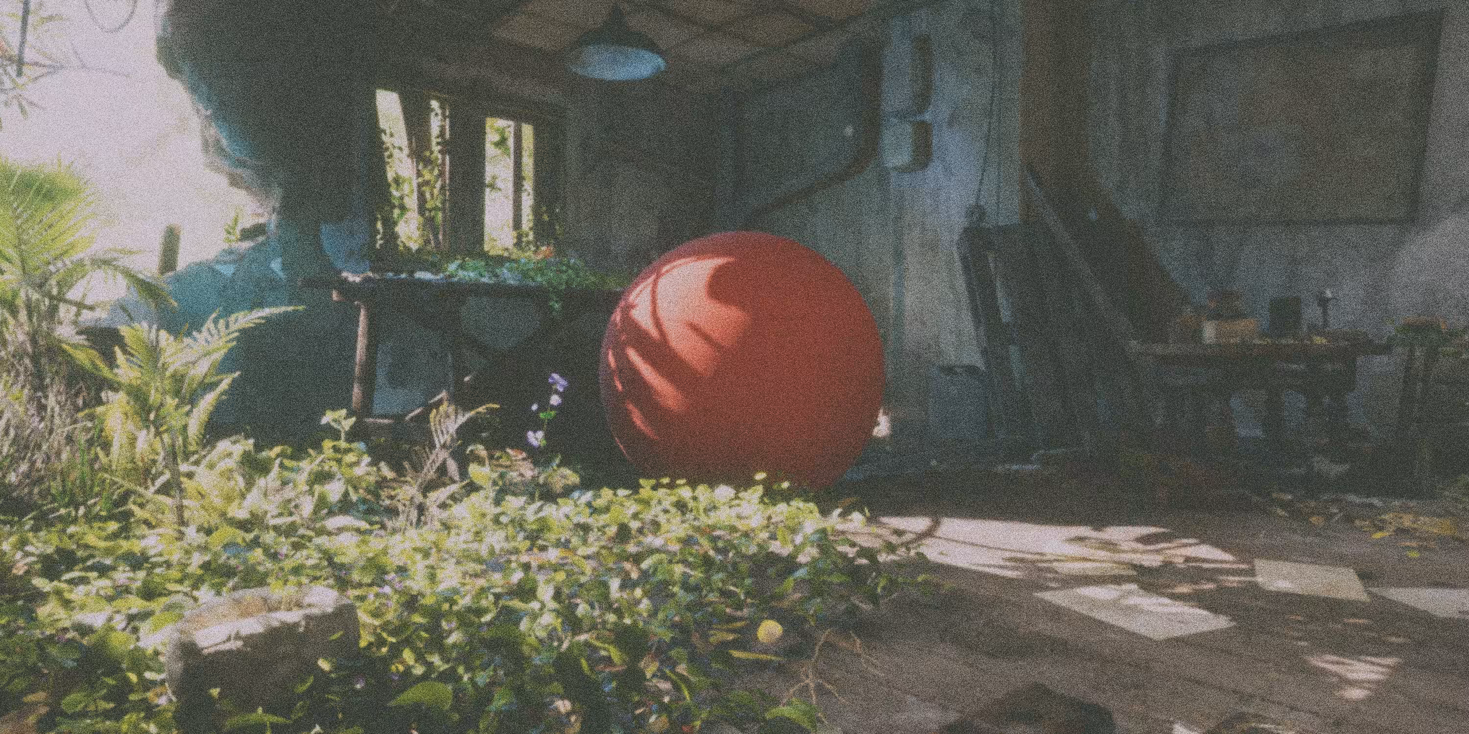 In Grandma’s garage