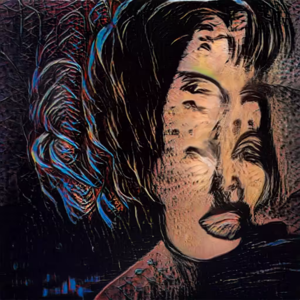 AI generated abstract colors — seamless animation video loop #1