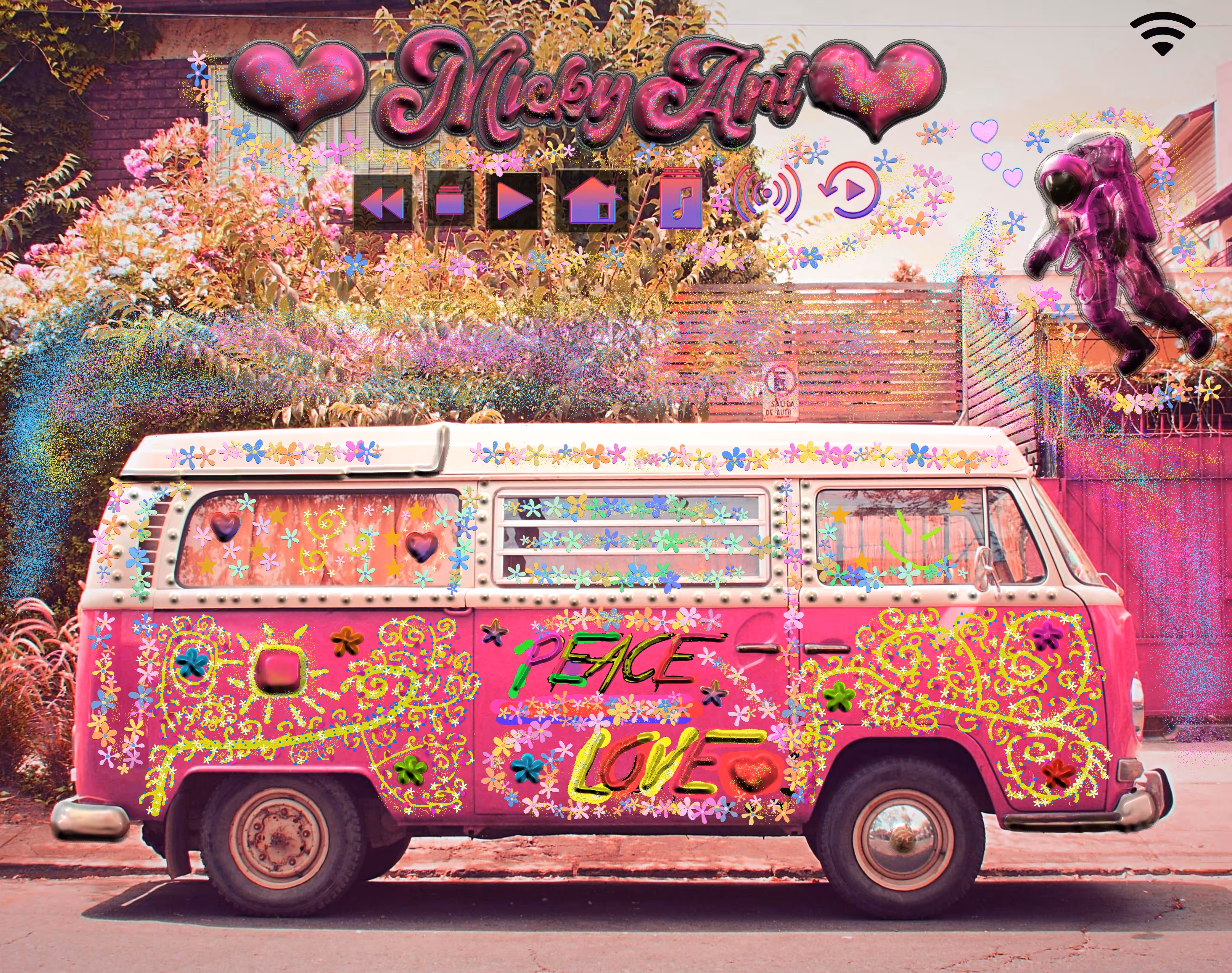 Peace and love 