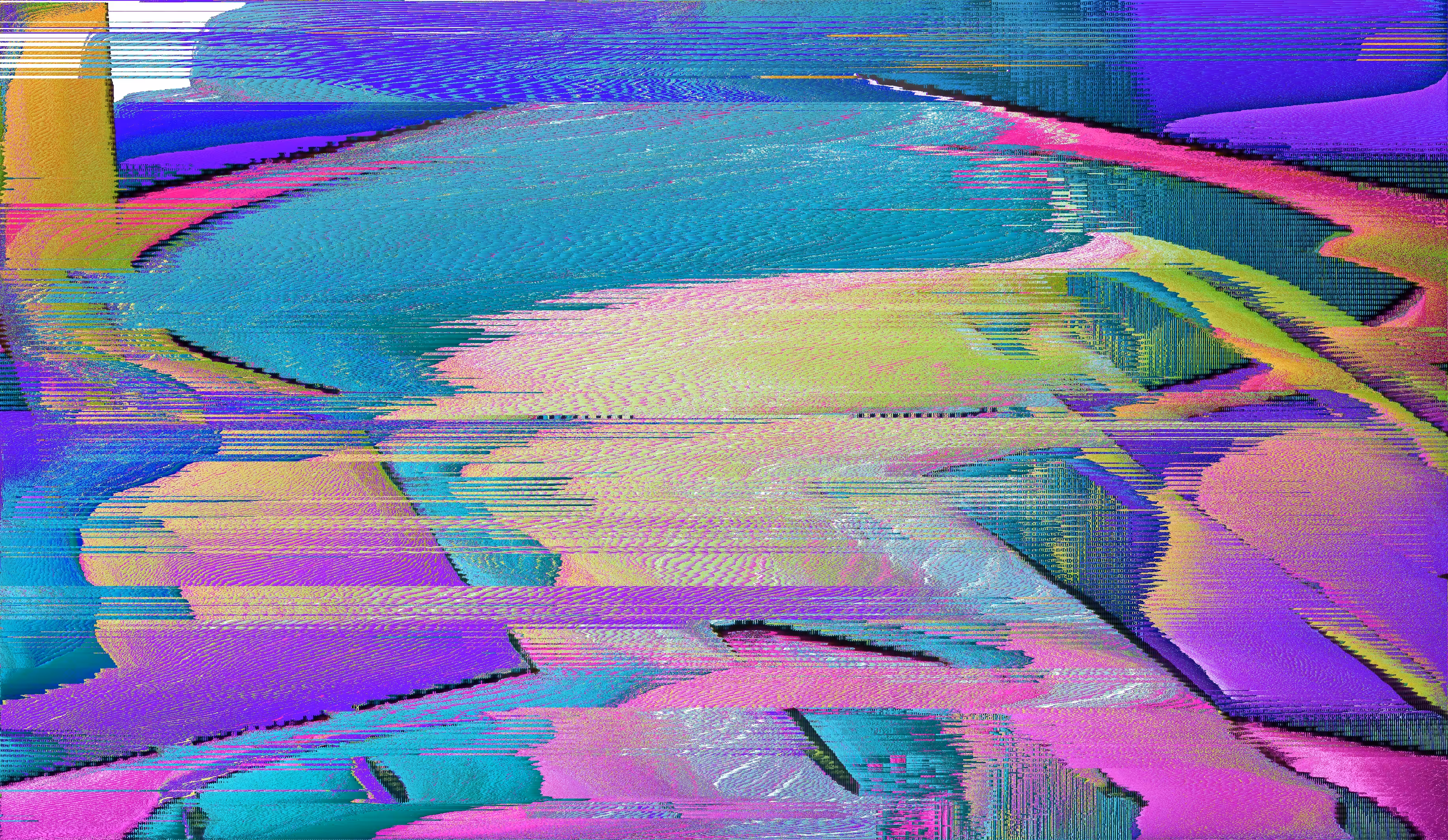 Pastel Sunrise over the Mountain