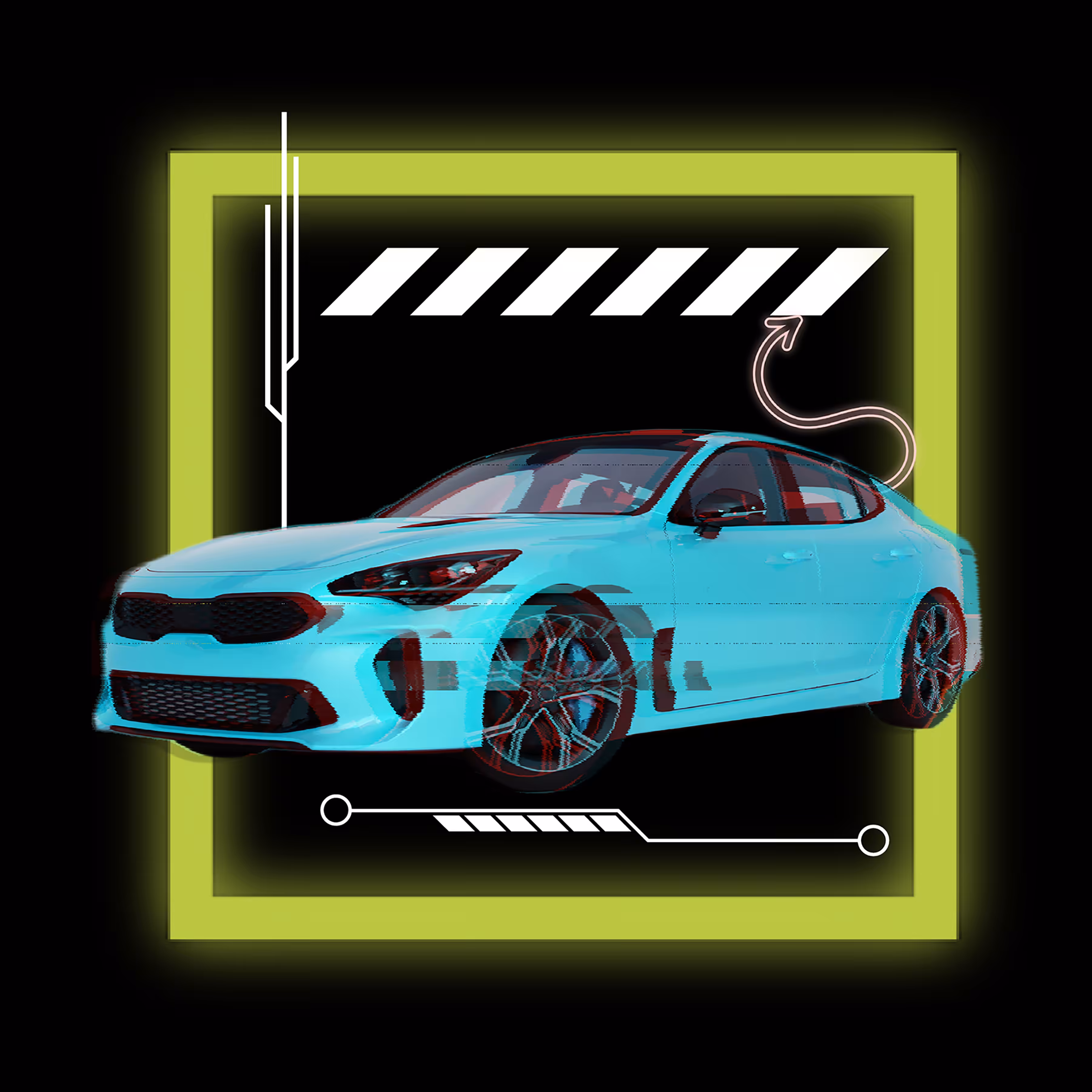 Stories About the Blue Car: Evil car