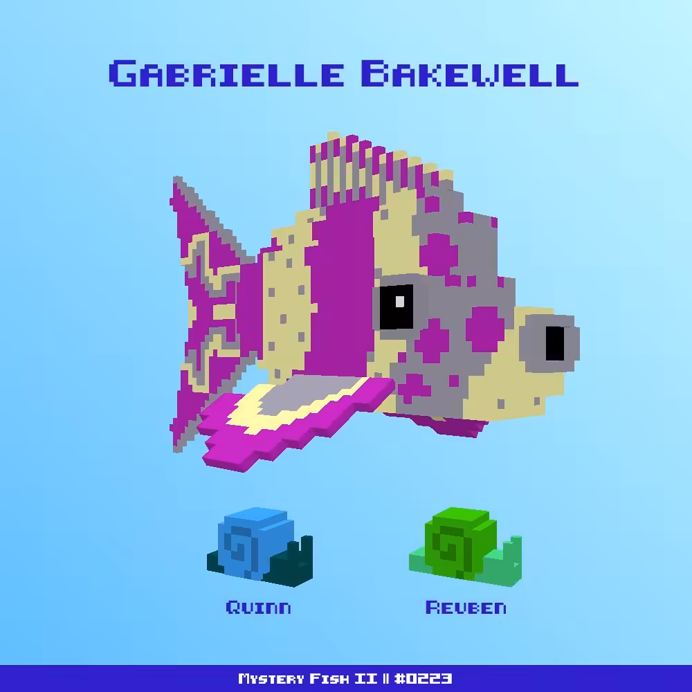 Gabrielle Bakewell :: Mystery Fish 0223/1000