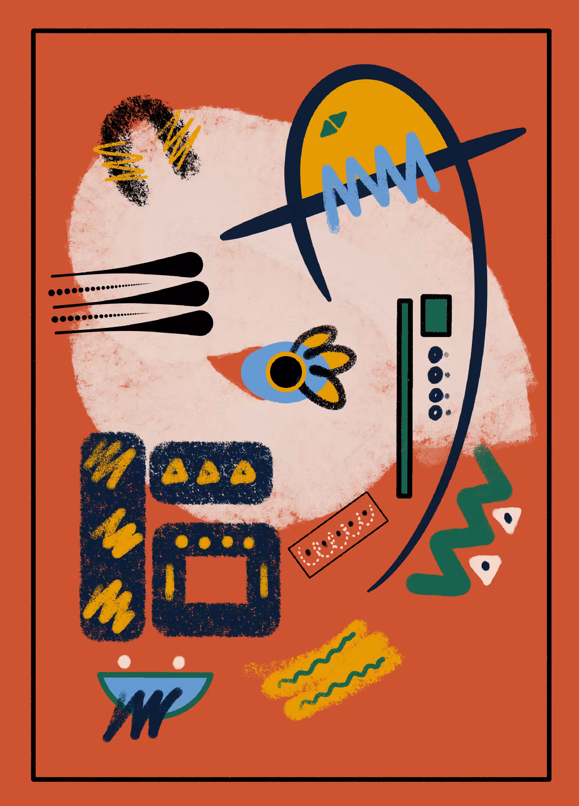 Orbiting Fragments 