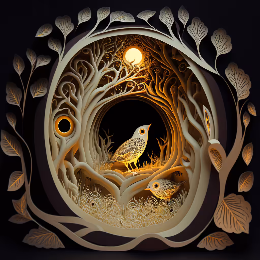 Paper cut art #26