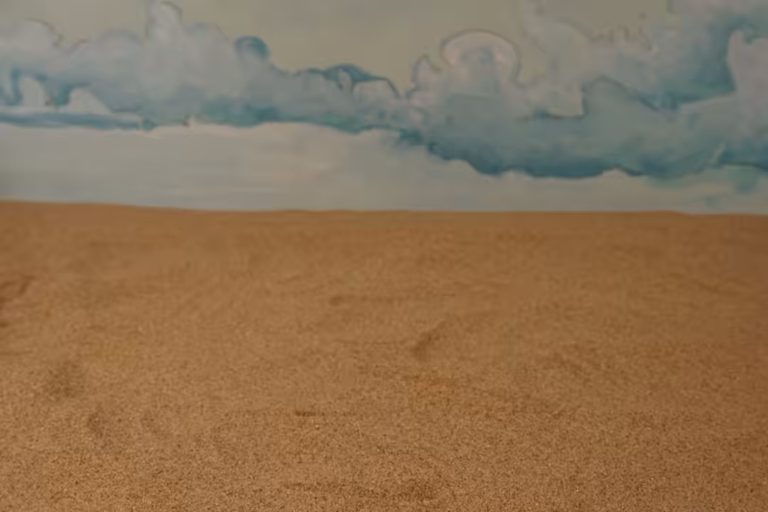 Crab character sand walk