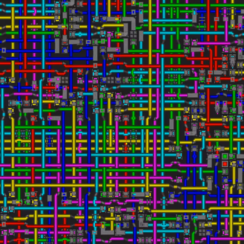 Liquid Chroma Labyrinth #6