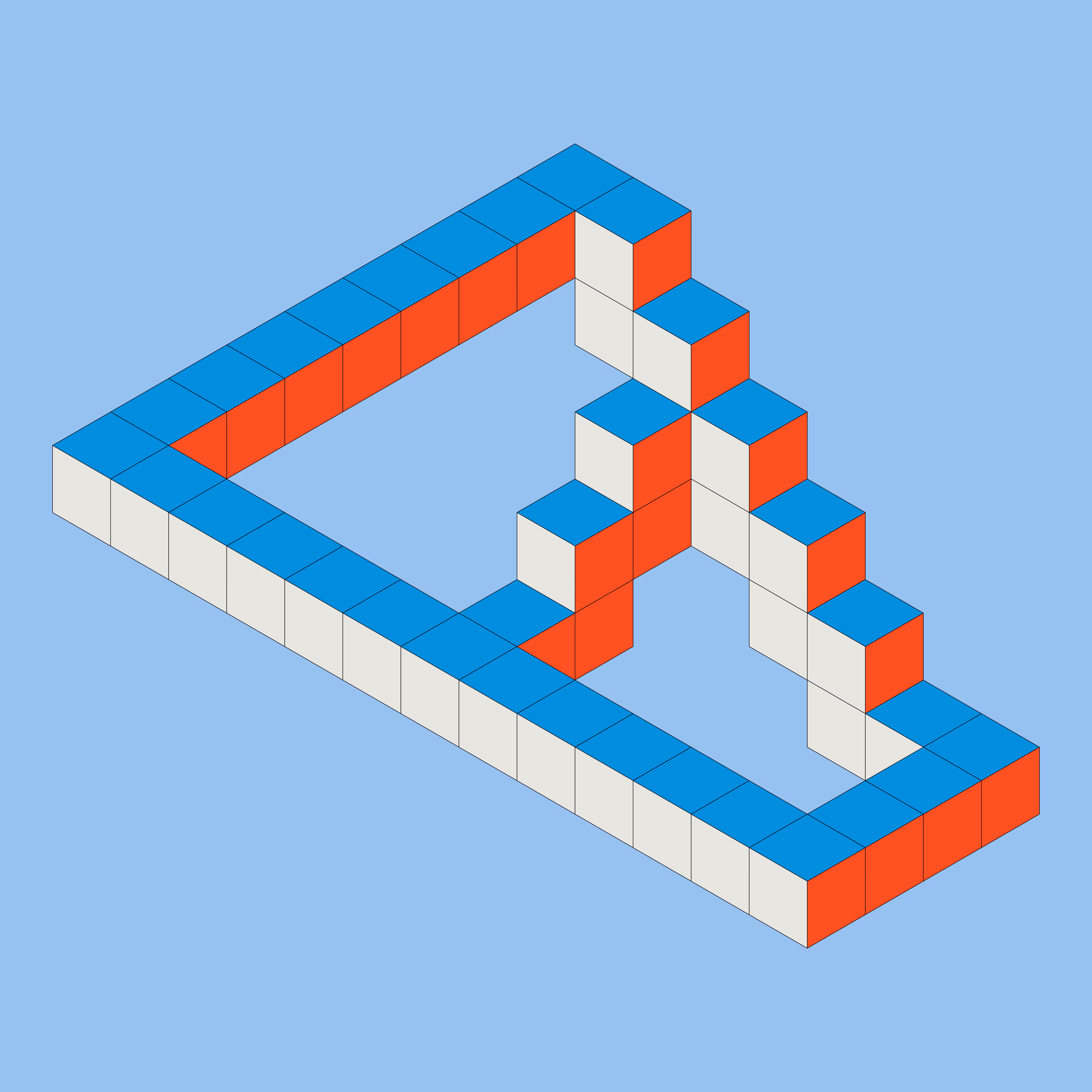 Optical Stairs #1