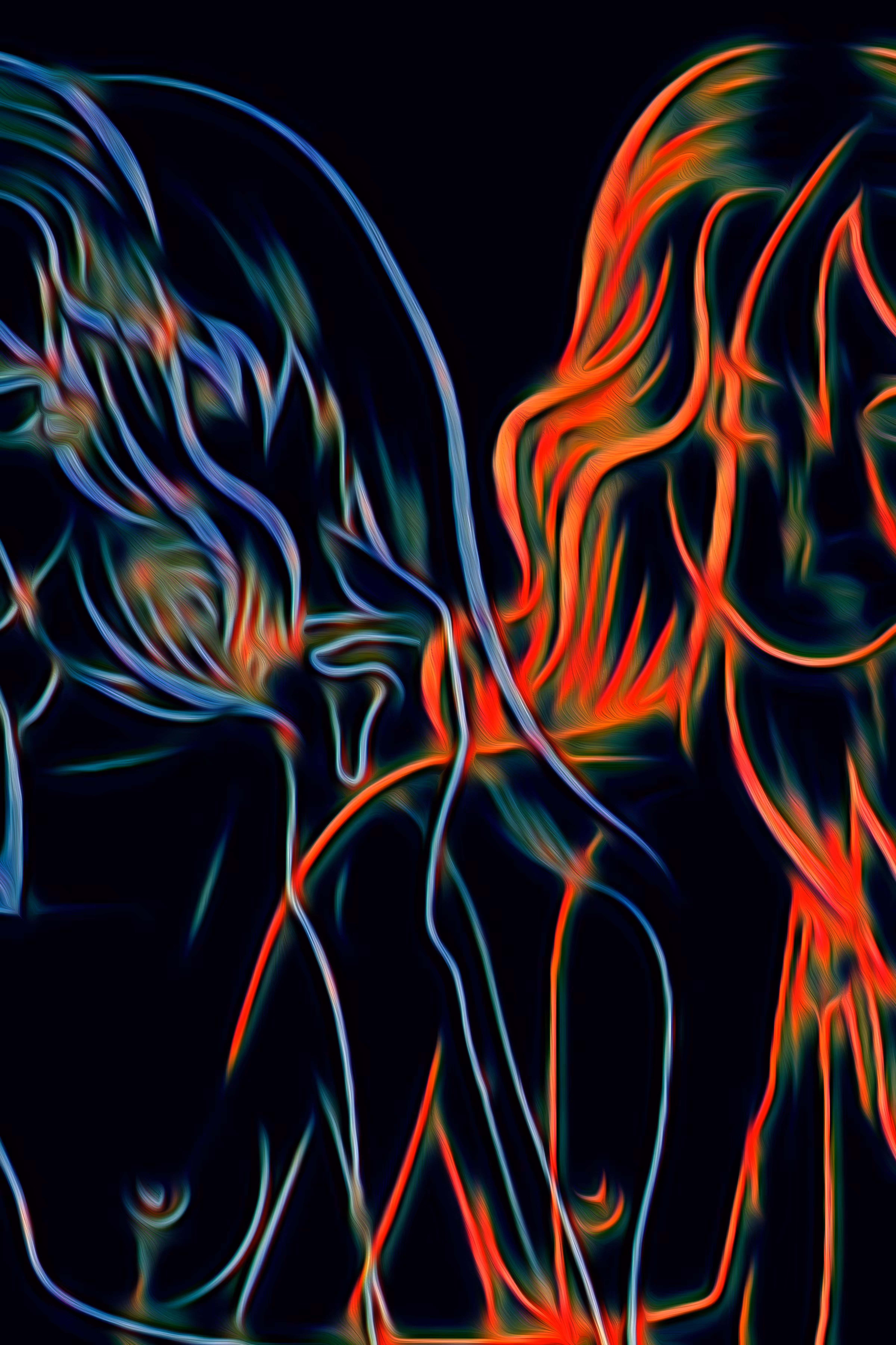 Flame That Runs Dark