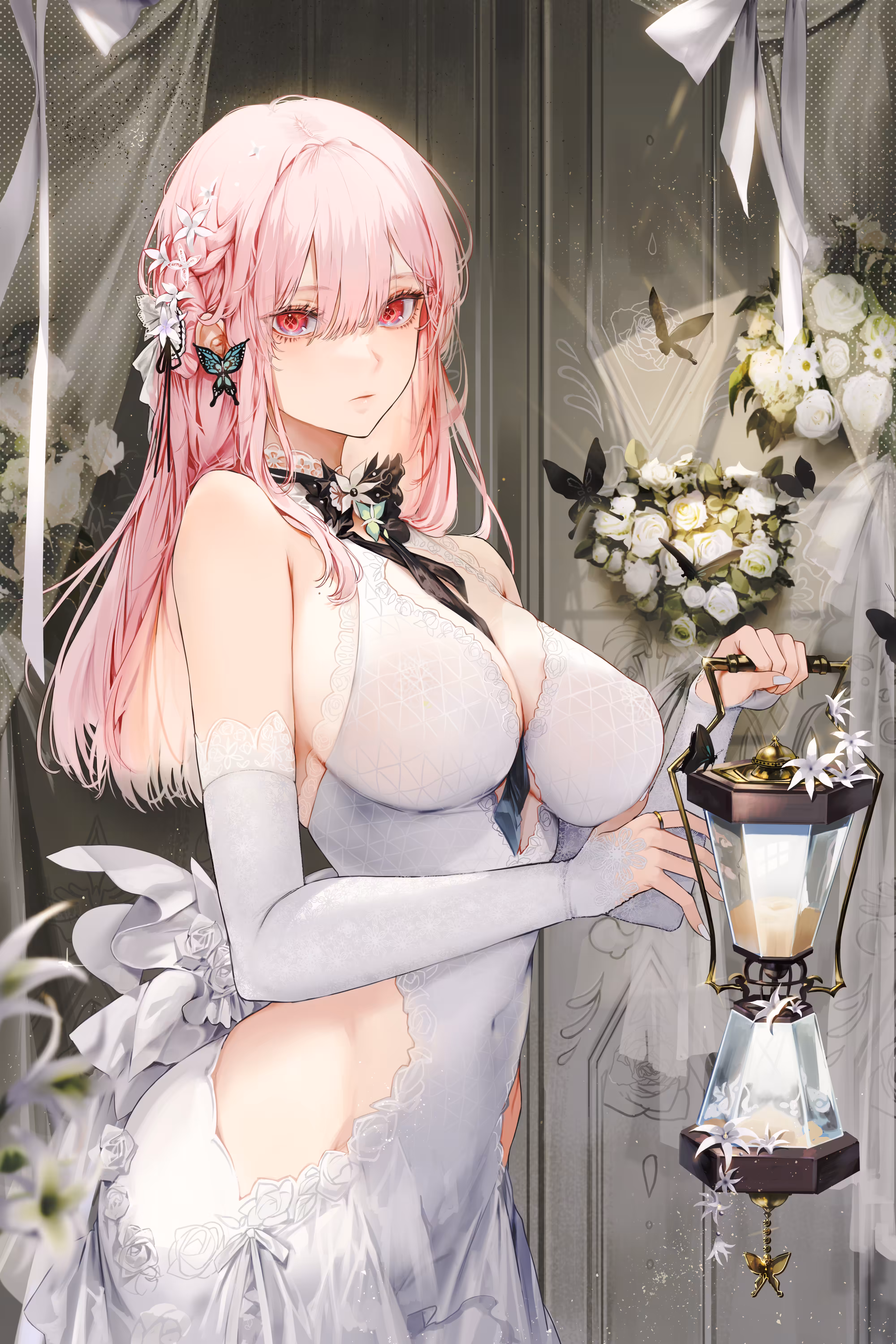 white flowers 