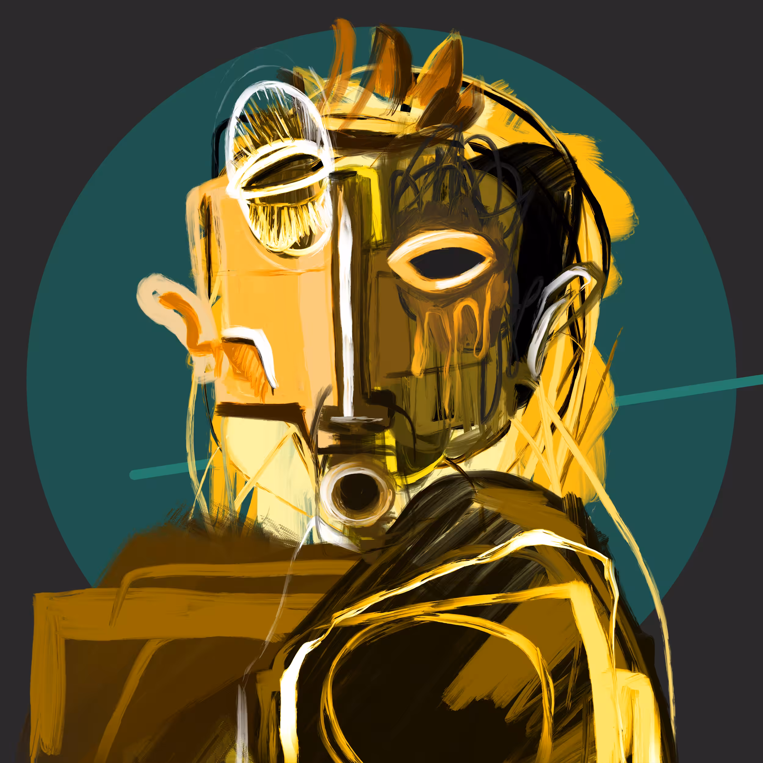The Unknown Painters (CC): The Unknown Painter (Gold) #46