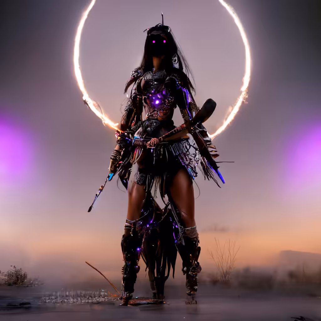 The Queen in the Circle of Fire
