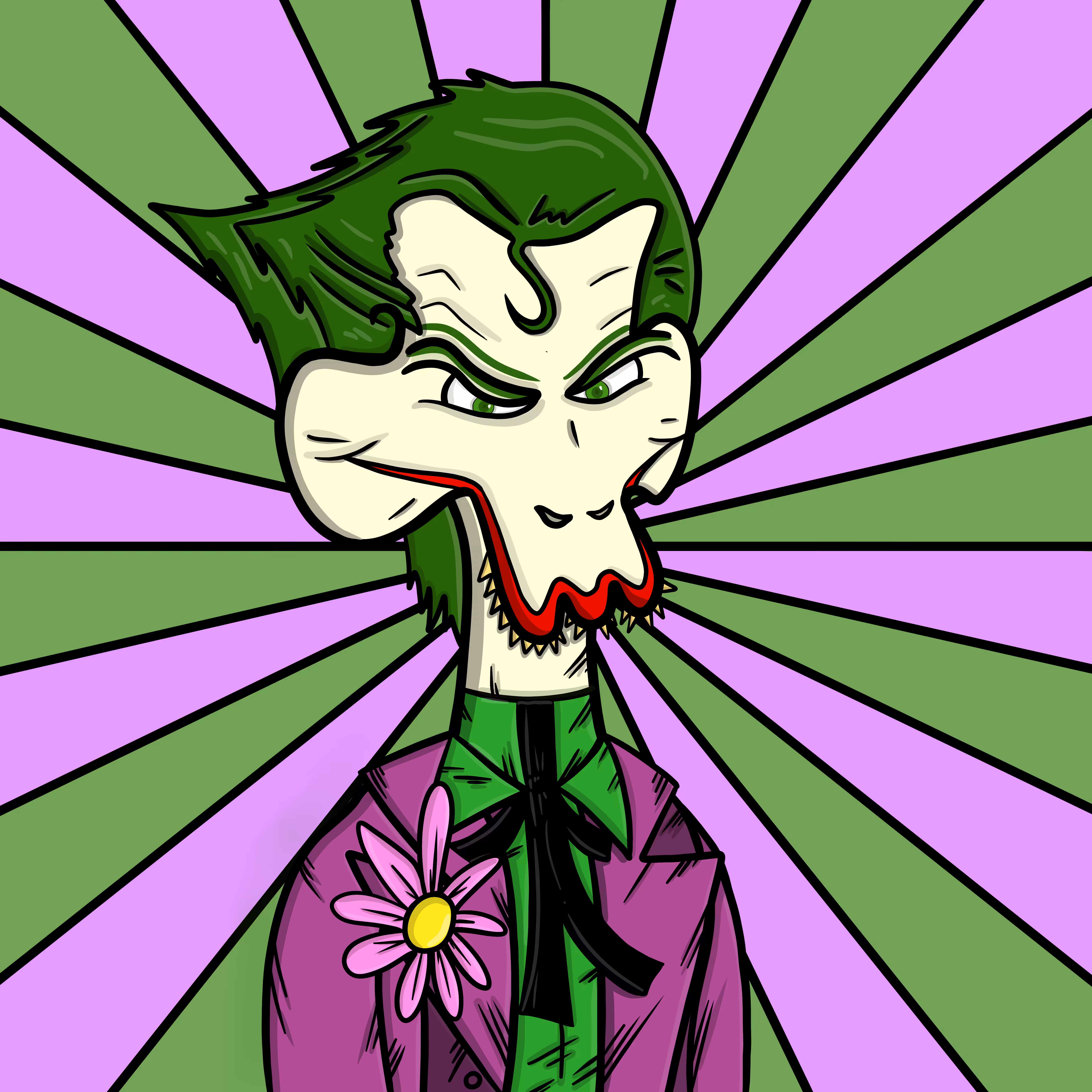 Squiggle Monsters YOU 025 - Joker