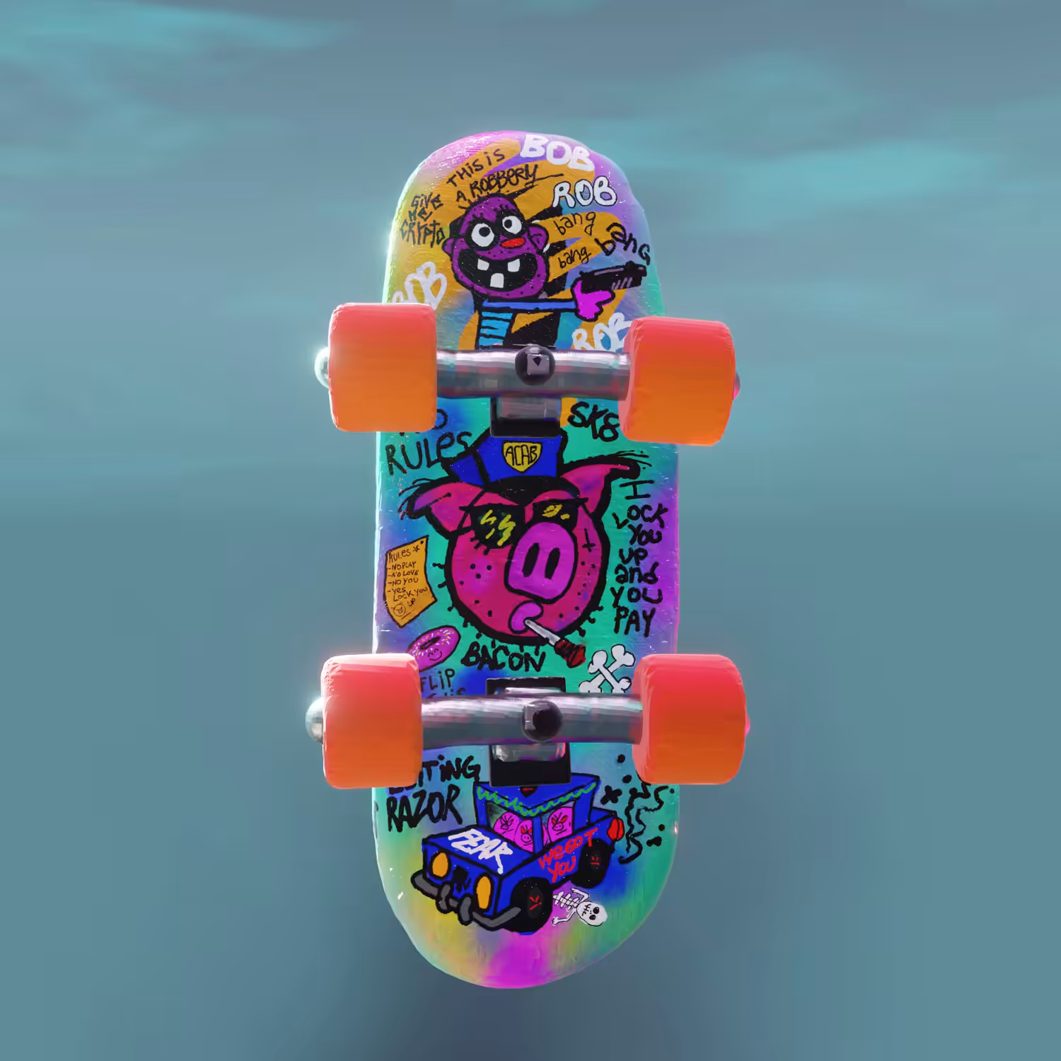 Do a Kickflip! "TinySk8-02"