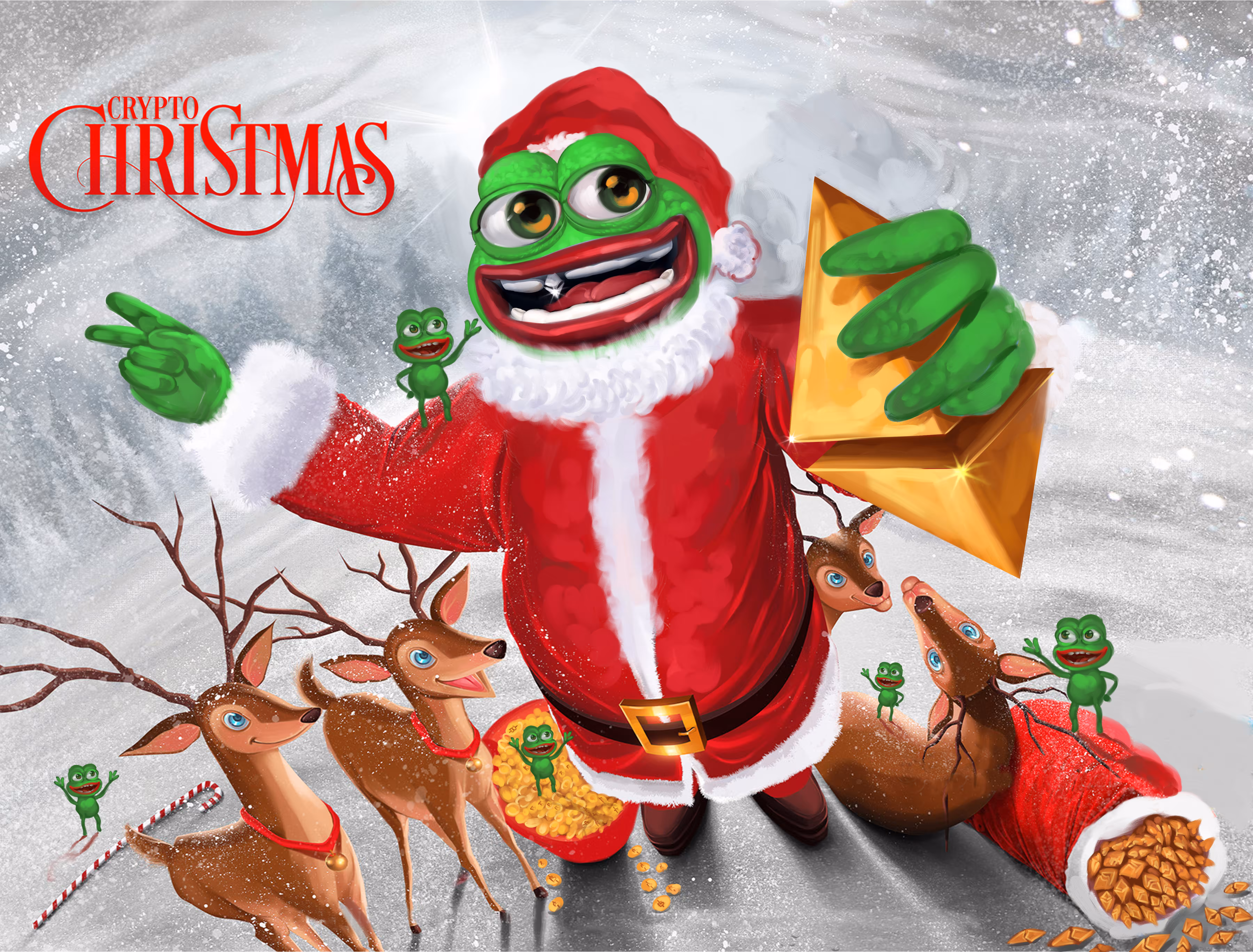 Pepe's Crypto Christmas