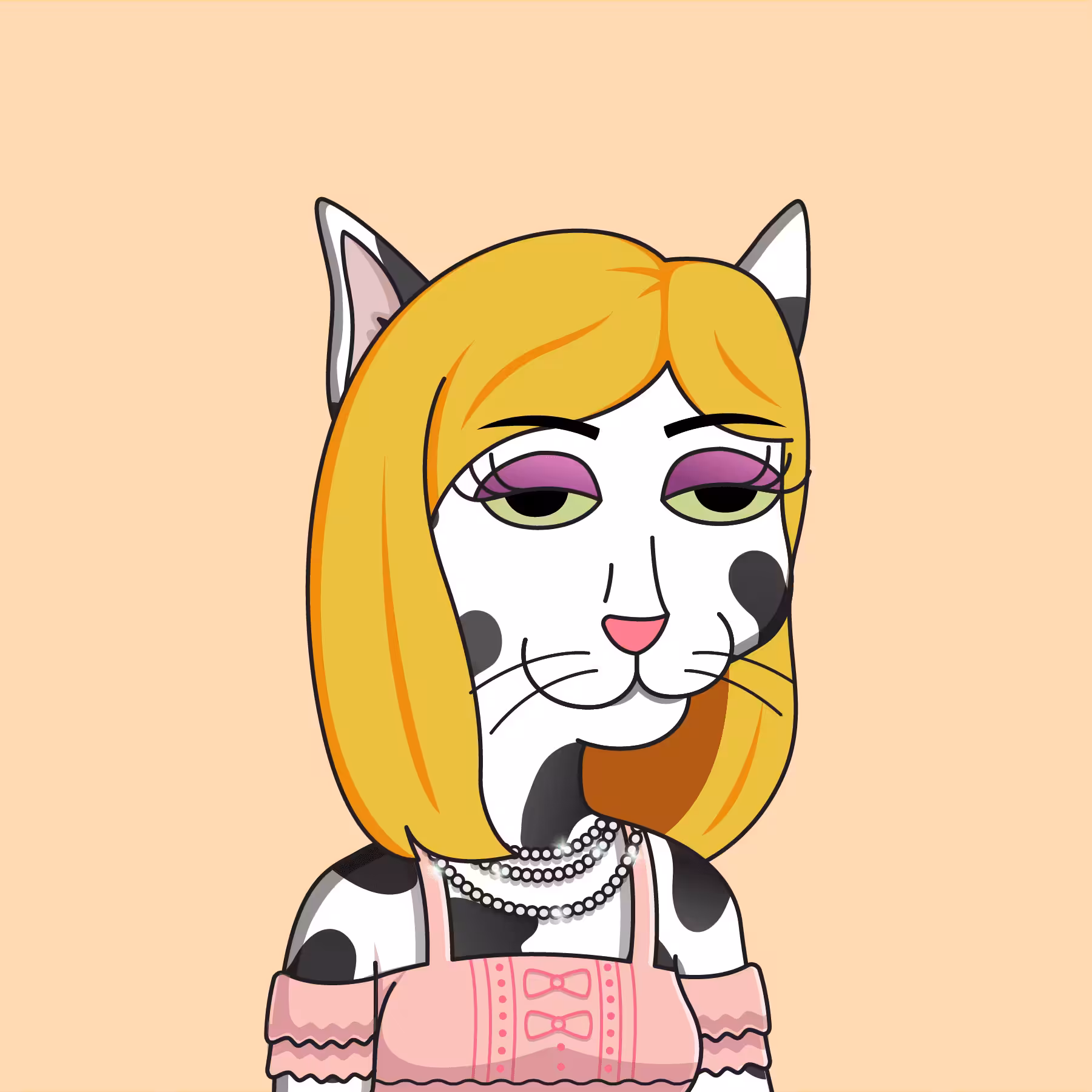 Girl Cat #344