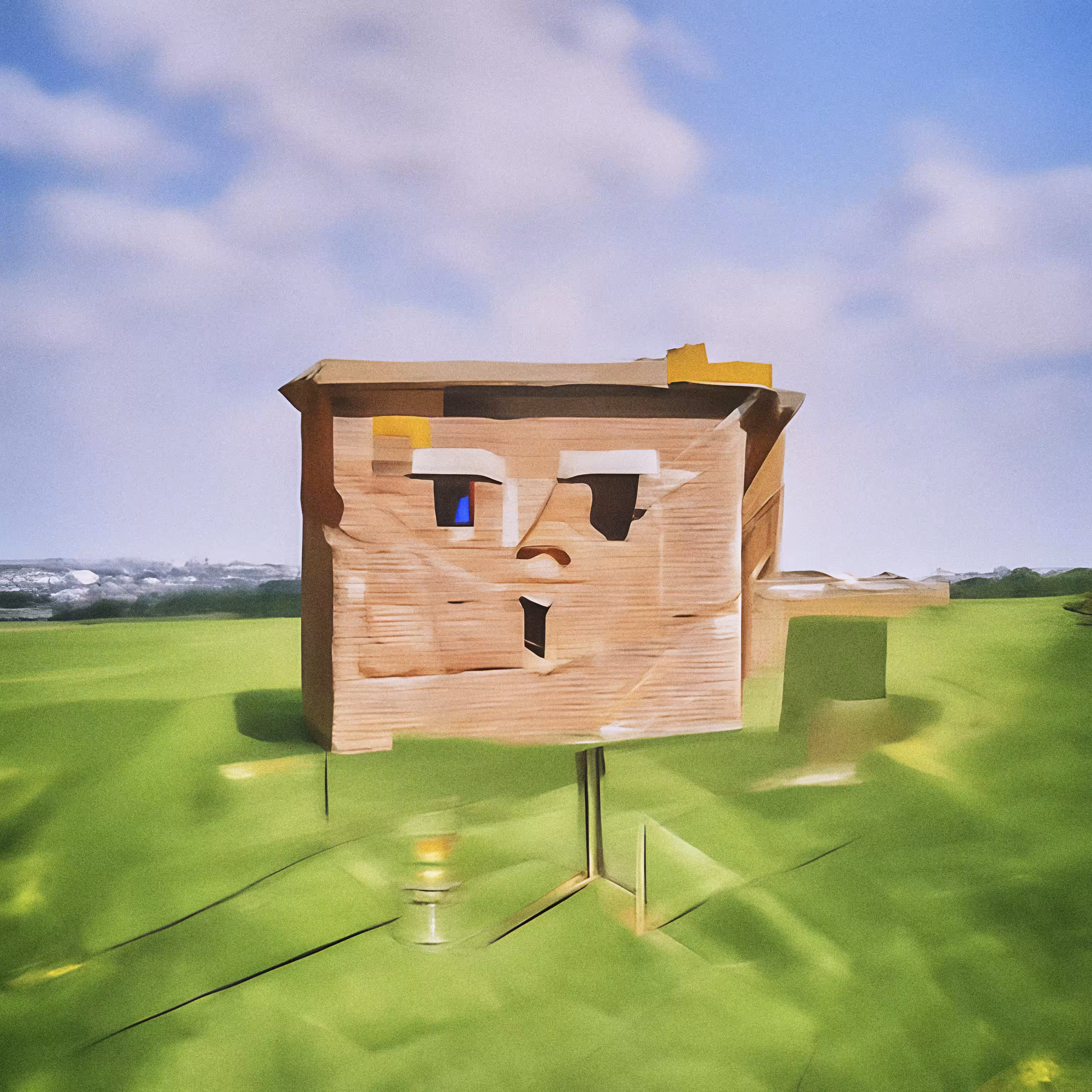 Why is this building looking at me?