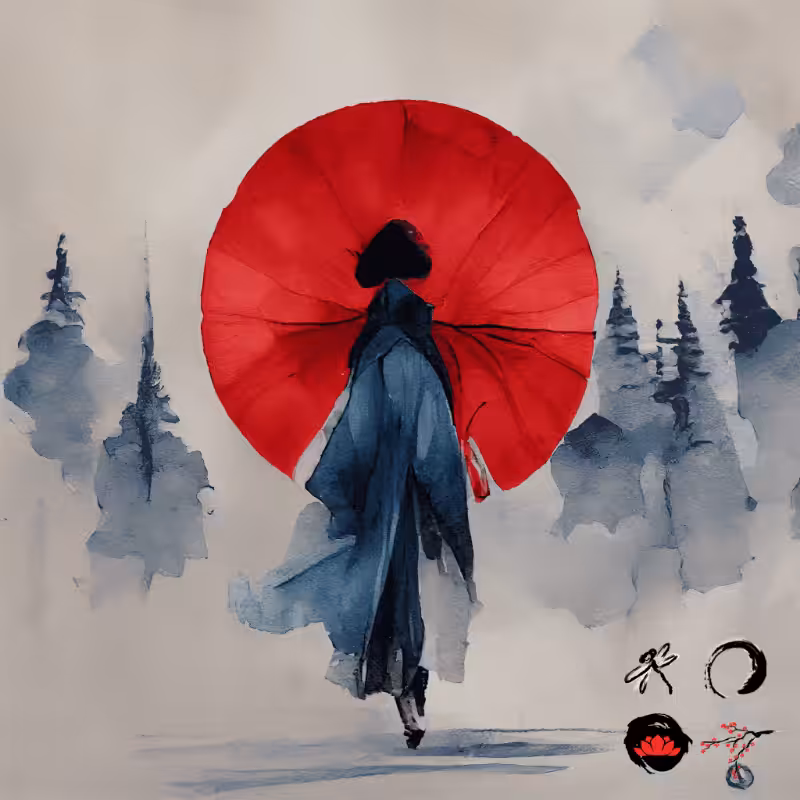A walking geisha #19