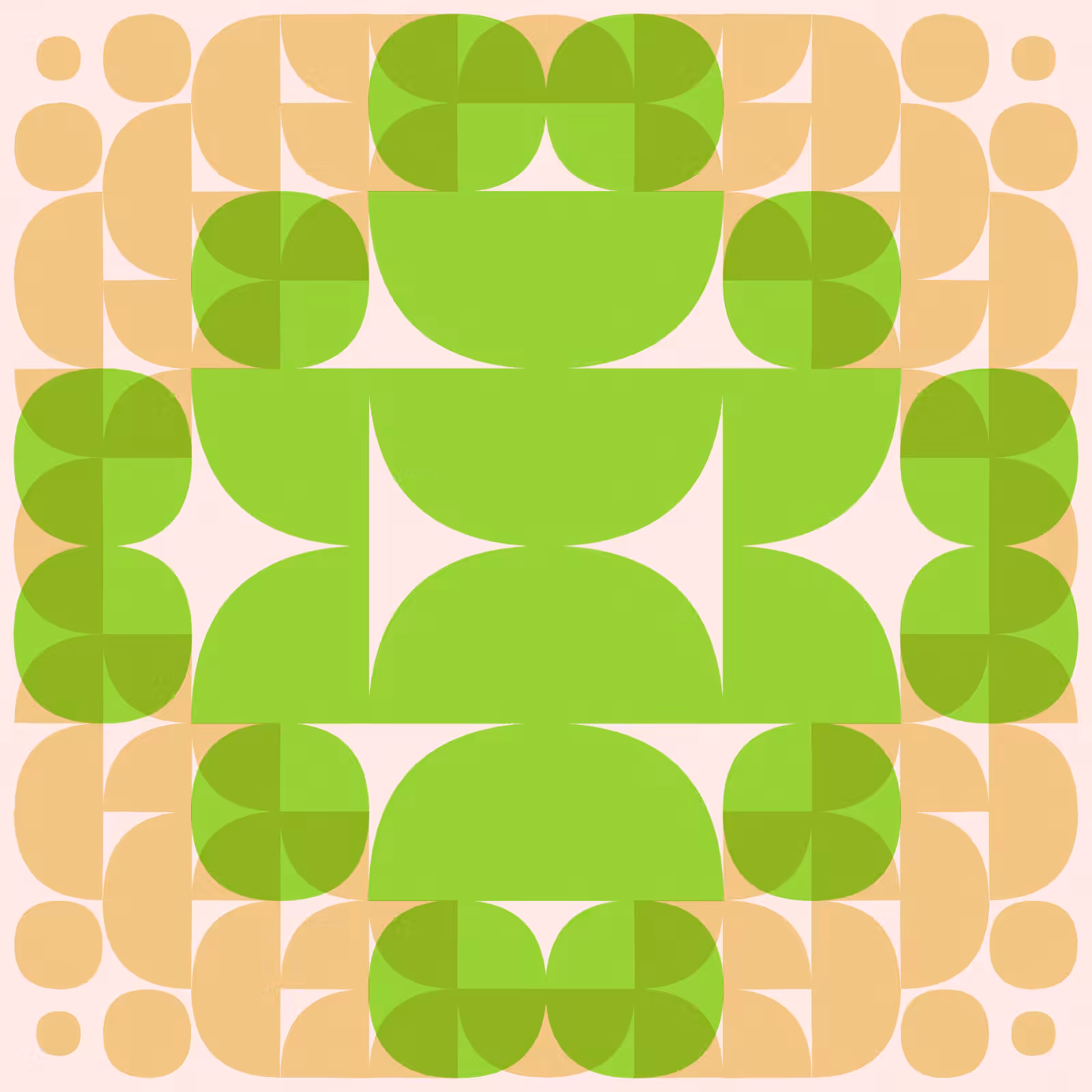 Floral tile #7
