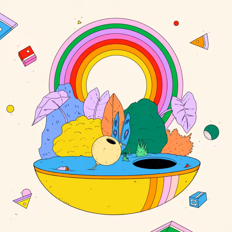🌈🌴🪐 #62