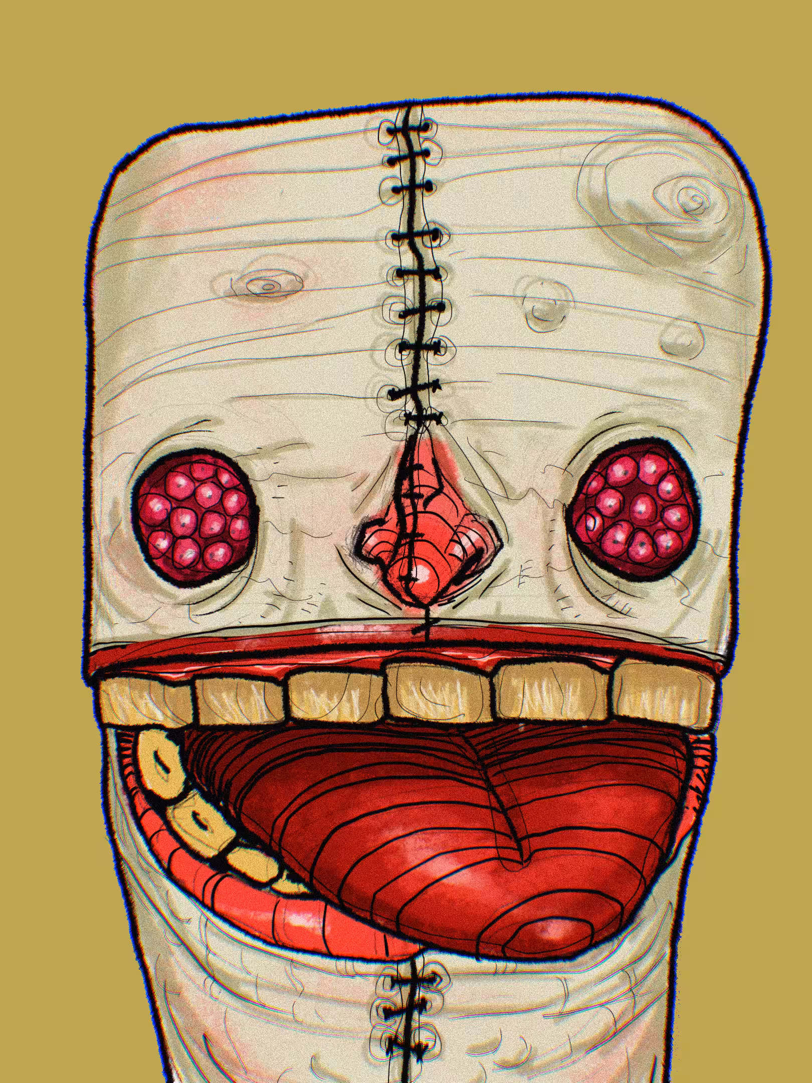 Stitched