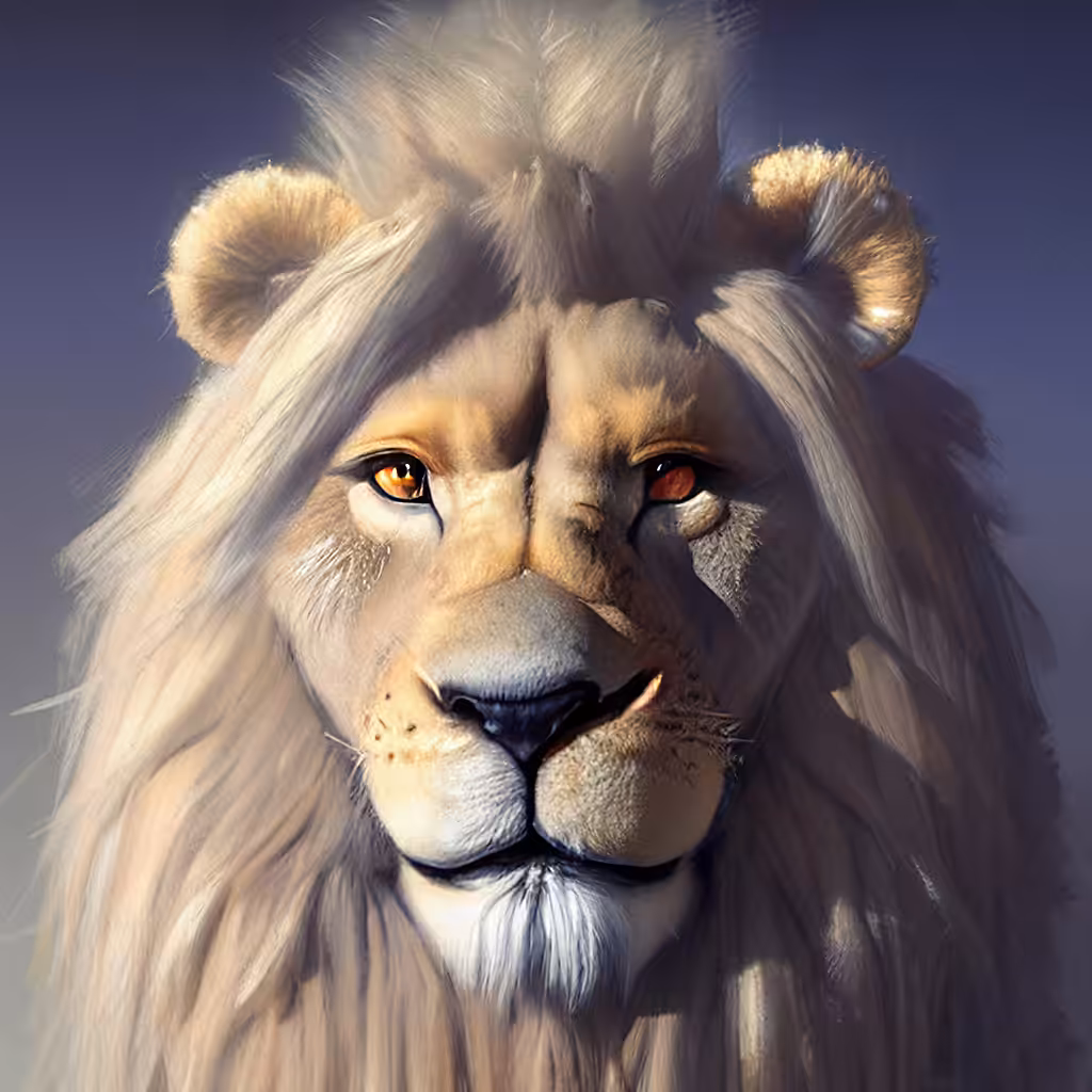 Furry Lion 0086