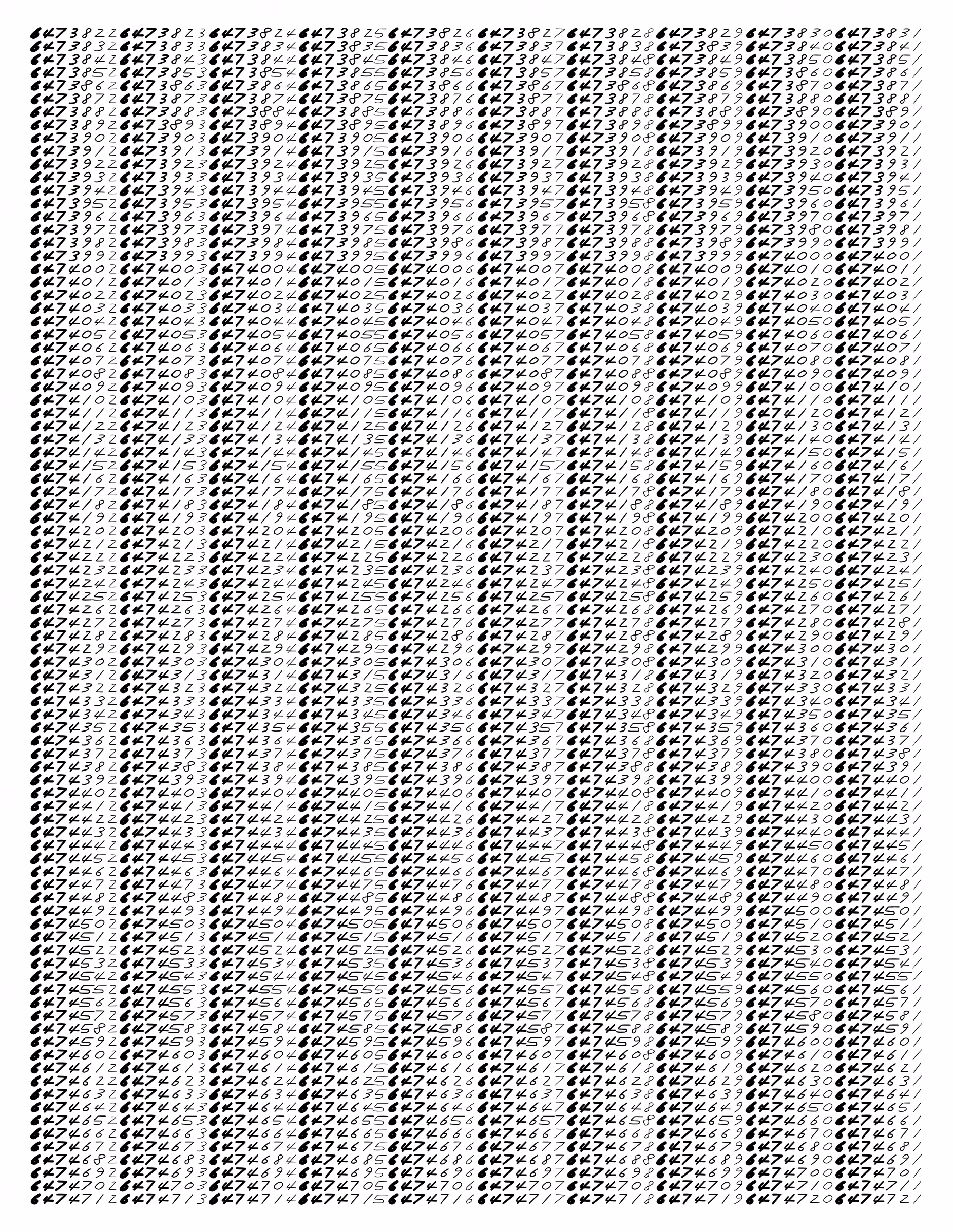 Endless (5,607,250 to Infinity) #2985