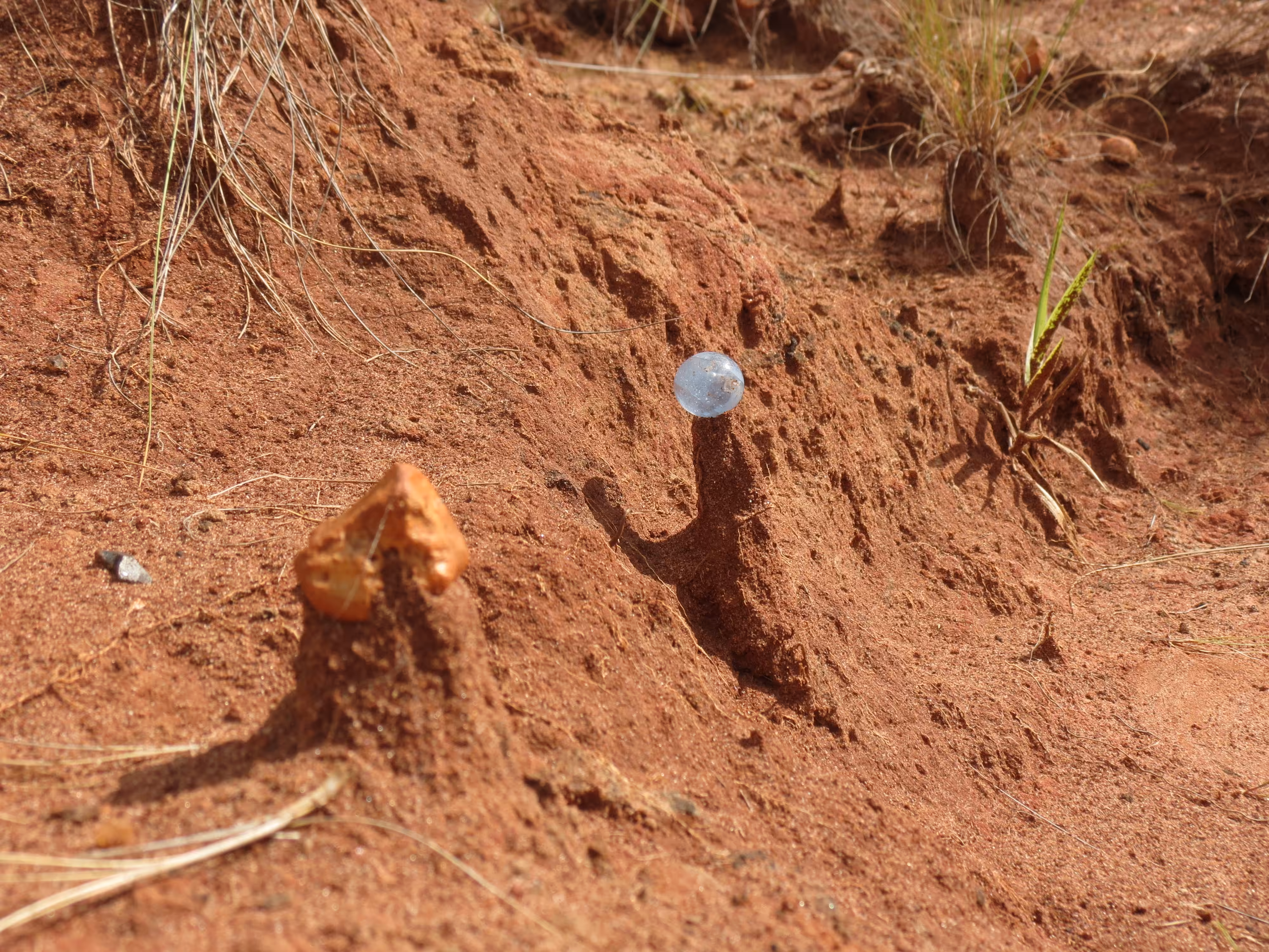 The first stone of the Anthropocene.