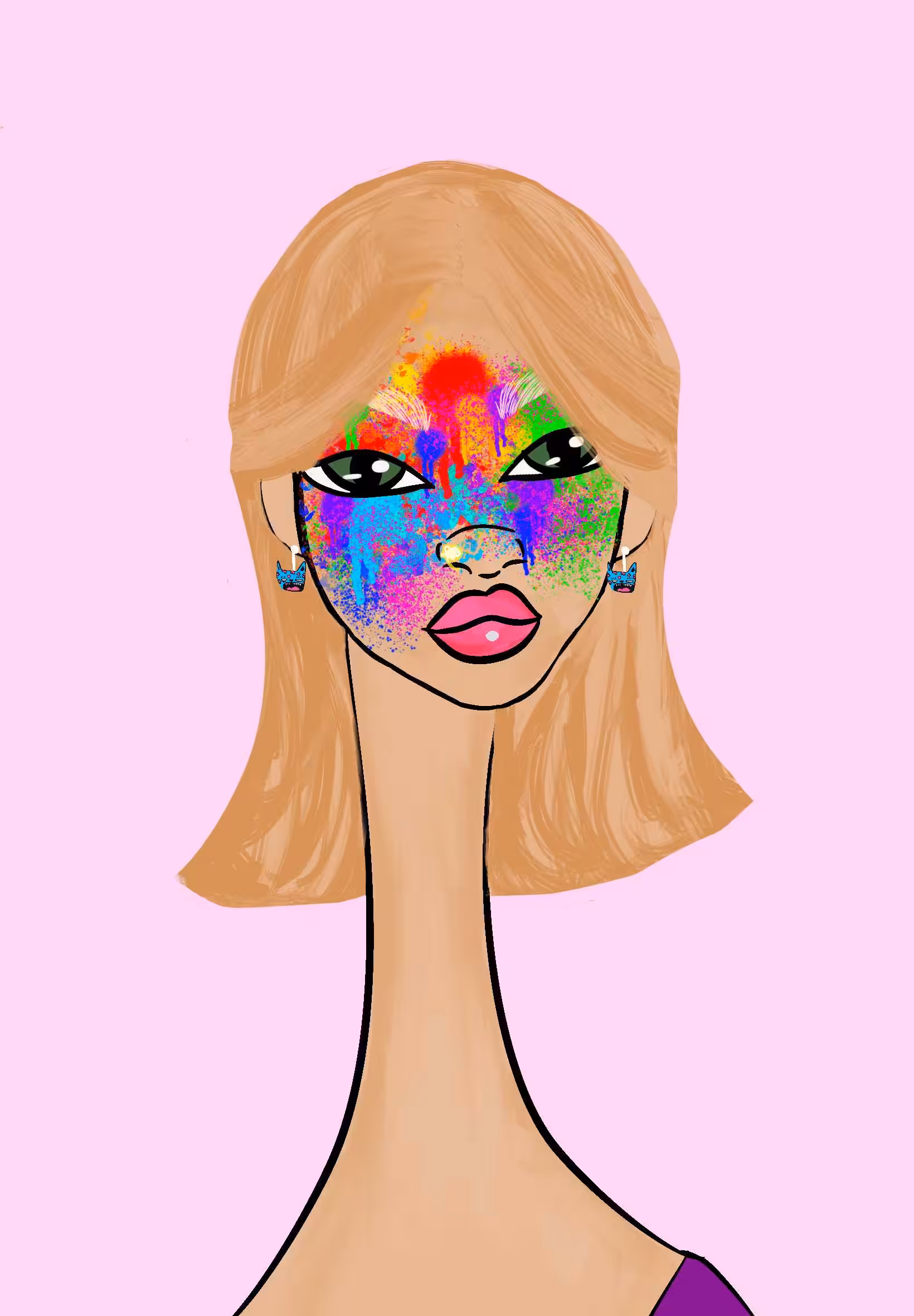 Long Neckie Ladies: Long Neckie Lady #2909