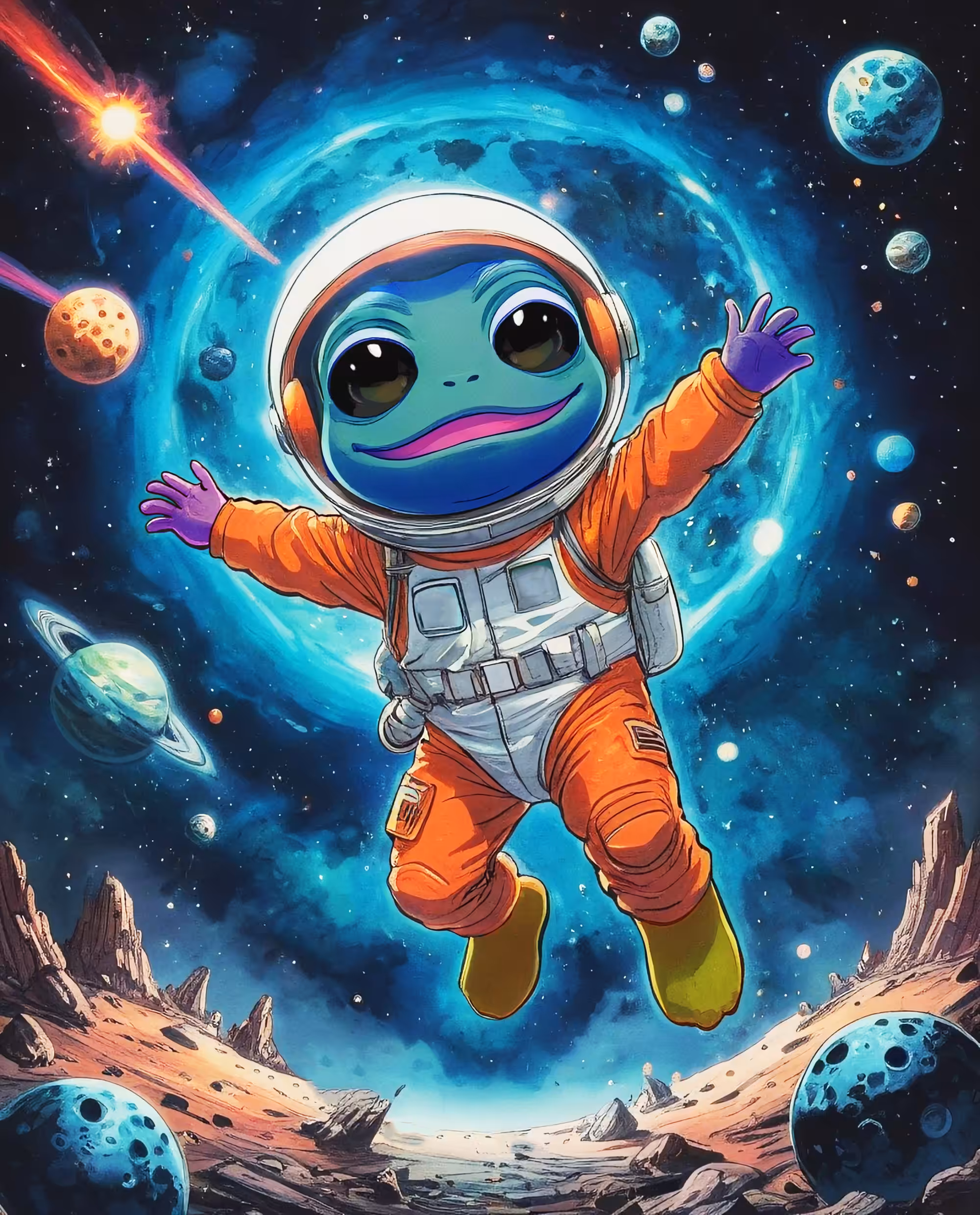 Just Art: Astro Pepe