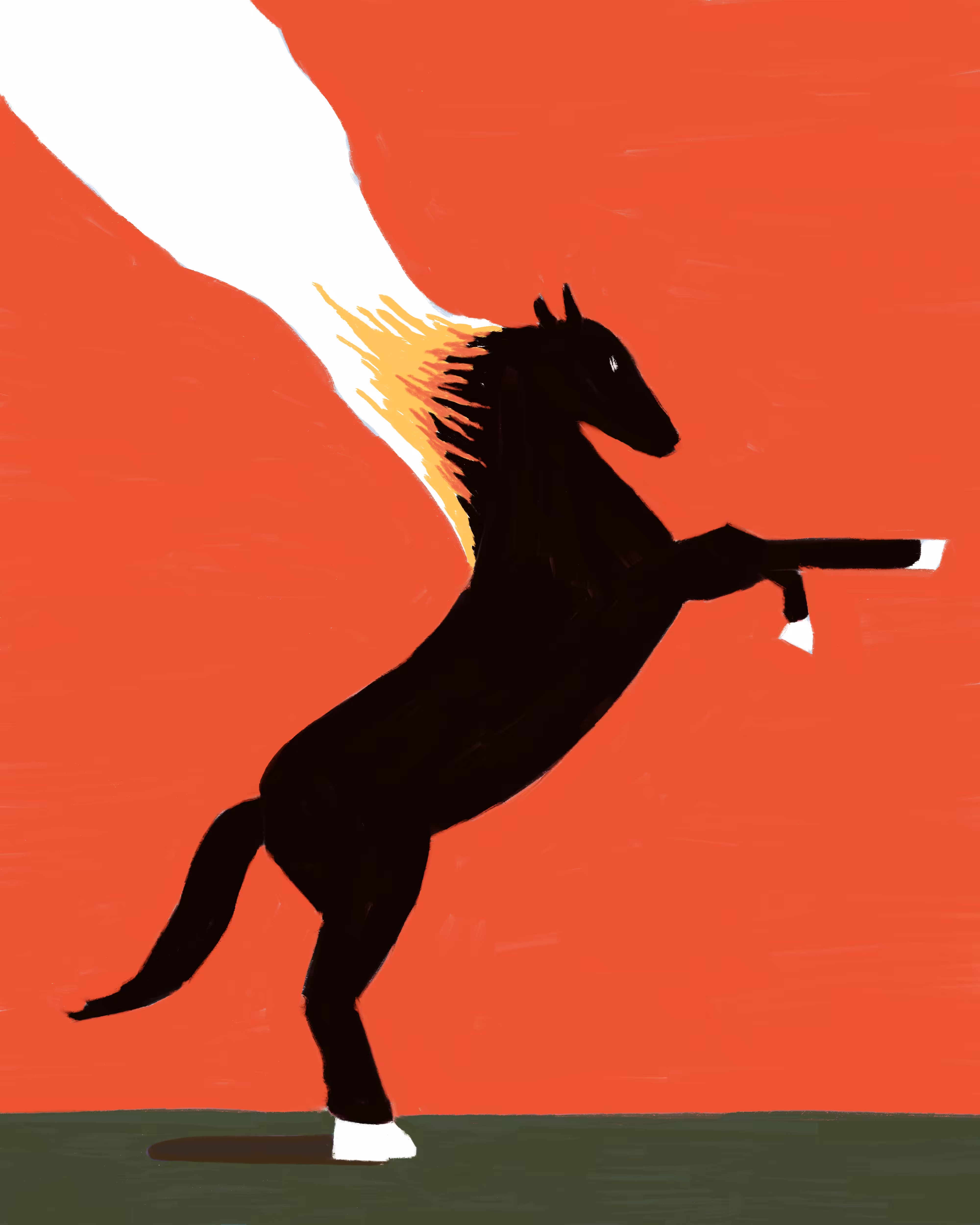 The Burning Horse #26/50