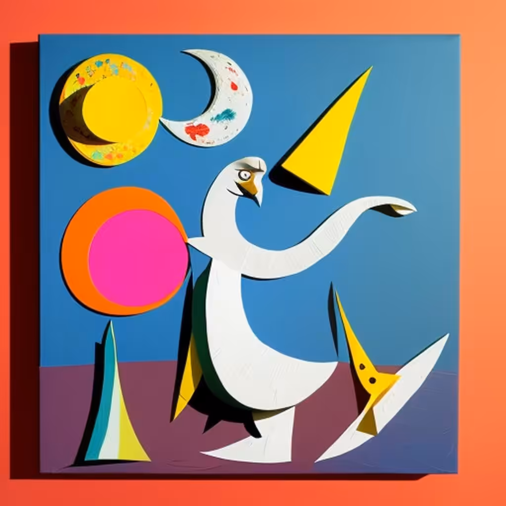 Cubist #59 (Goose)