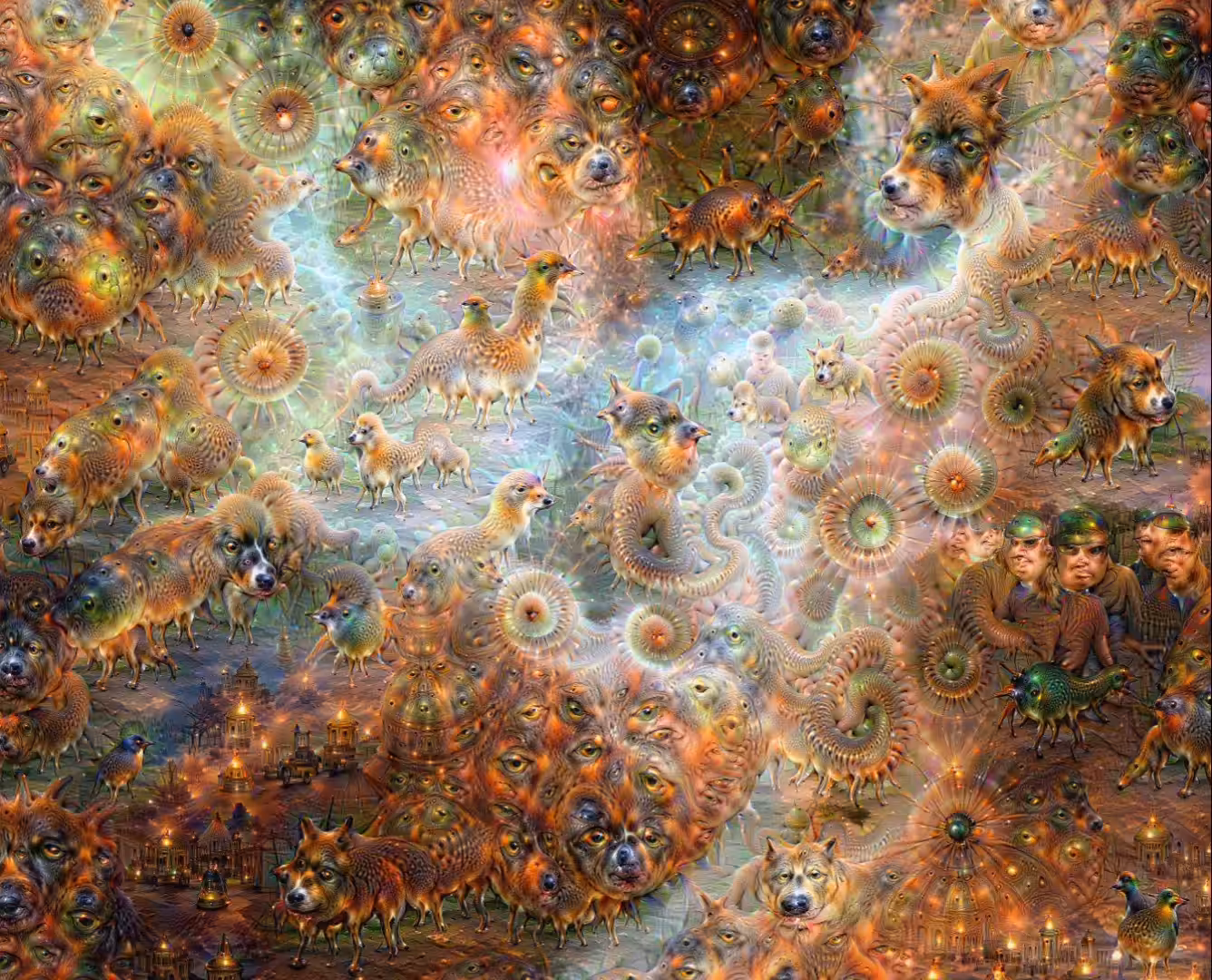 Limitless doggies emitting from nebula (✪⥎✪)
