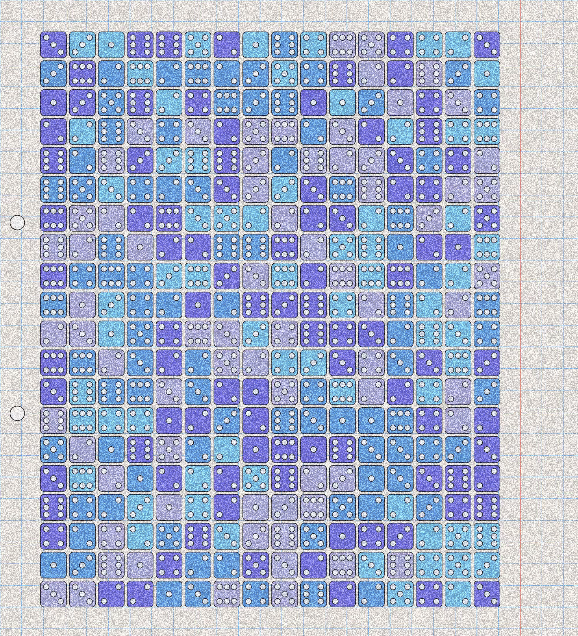 sketchbook page 6: dice roll #32