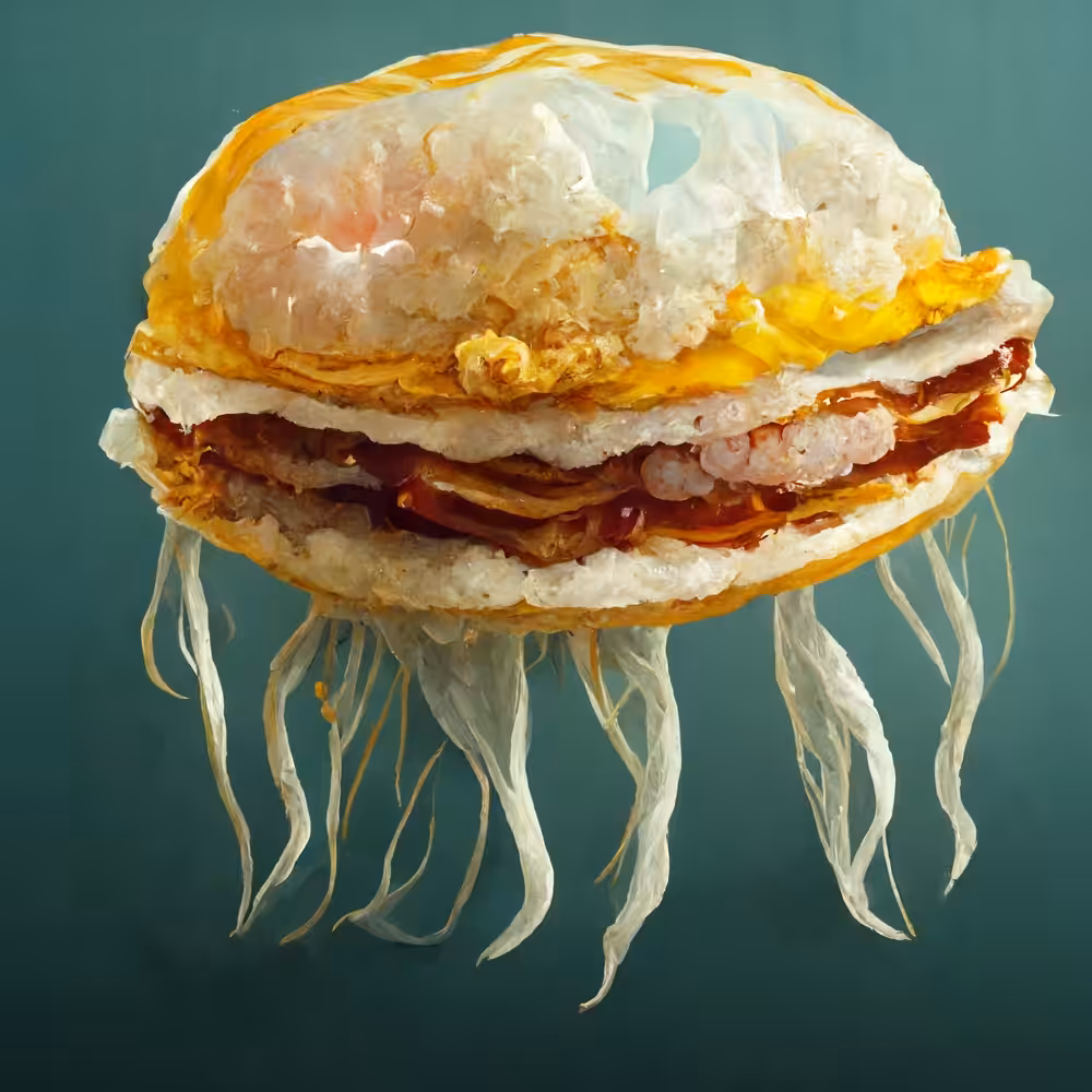Jelly Food: Breakfast Sandwich