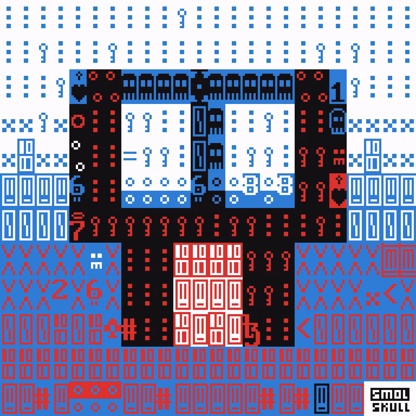 ASCII-SMOLSKULL #397