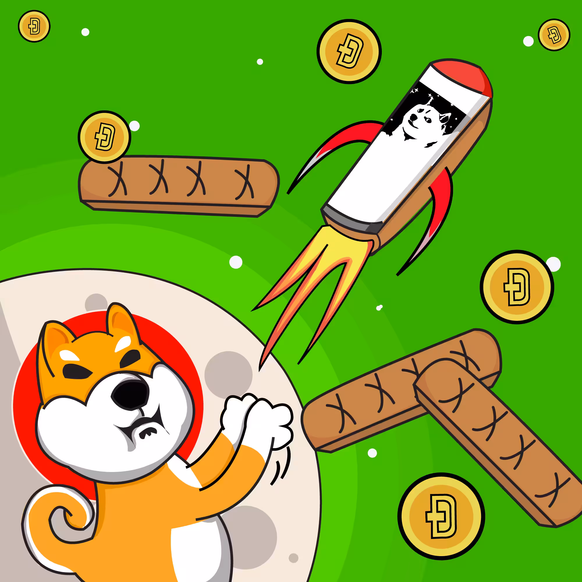 Dogecoin has left Earth