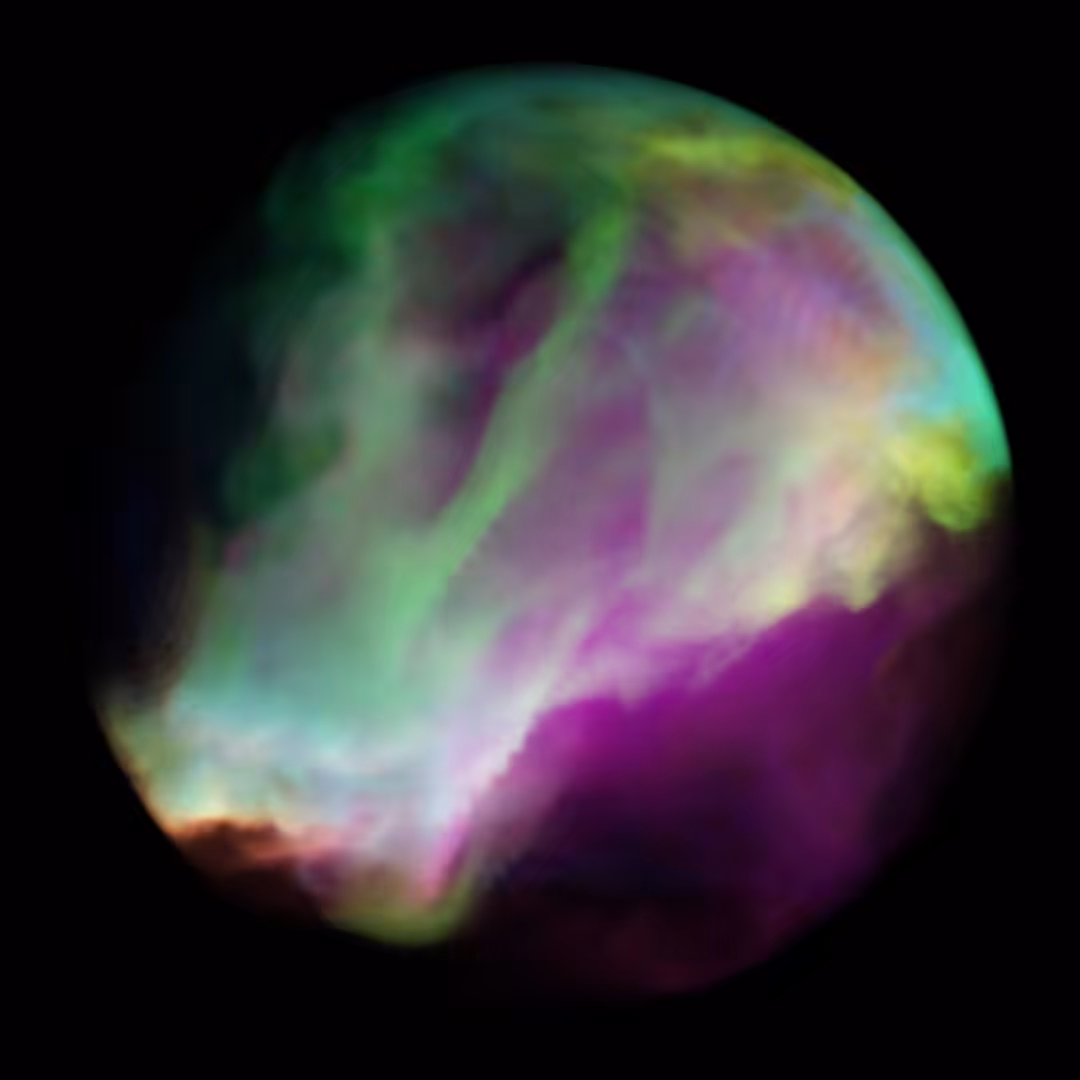Rodeo posts: psychedelic swirl