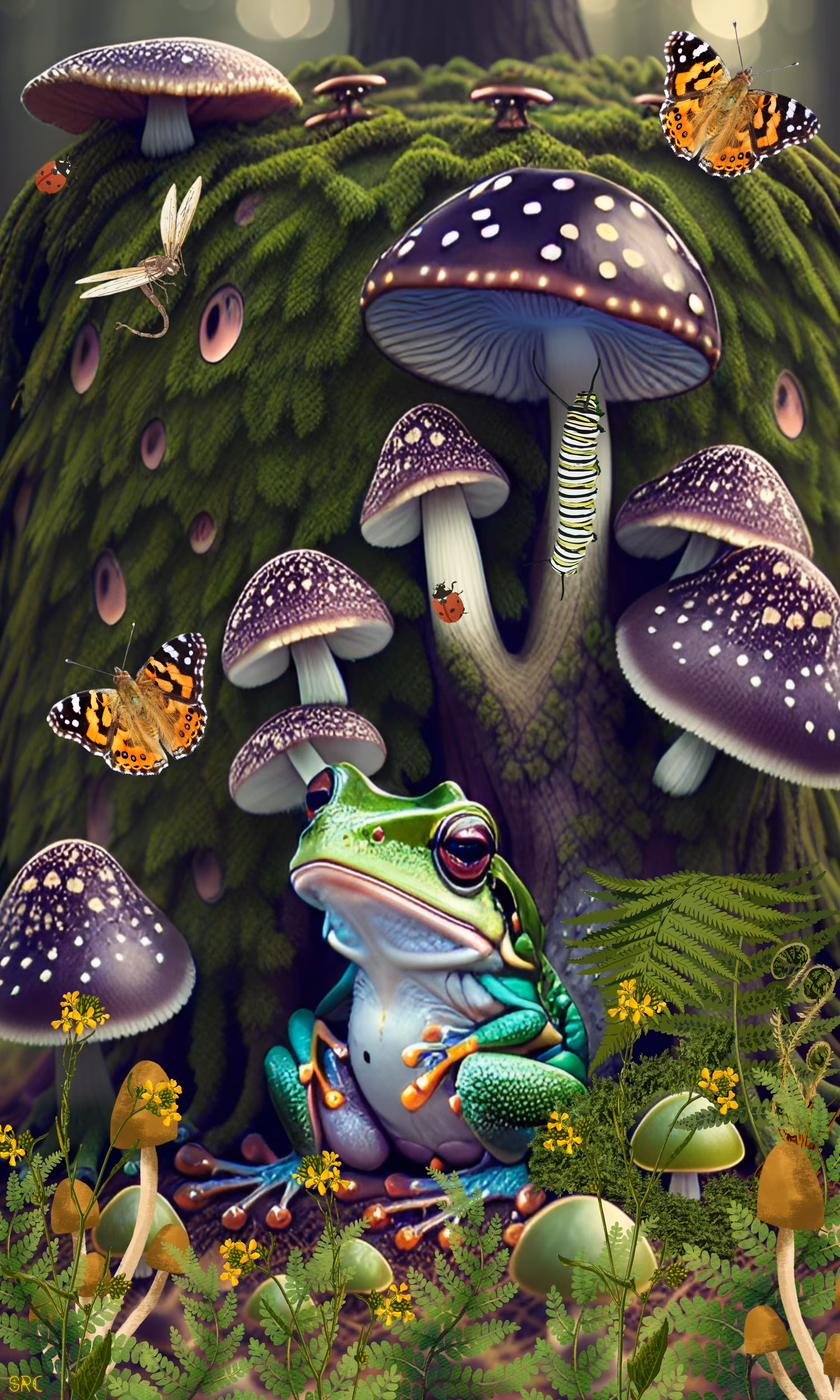 Fungi Frog