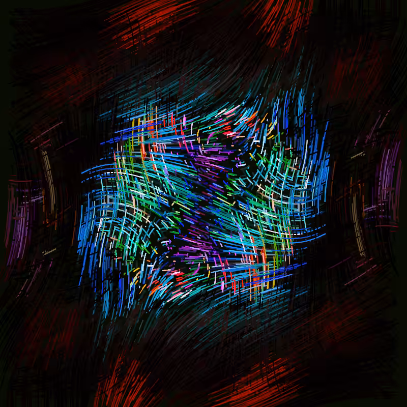 rainbow explosion #12