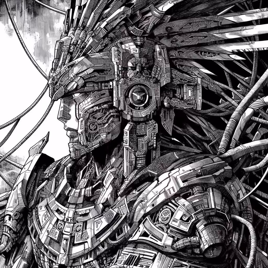 CyberAztec Gods: Aztec #10