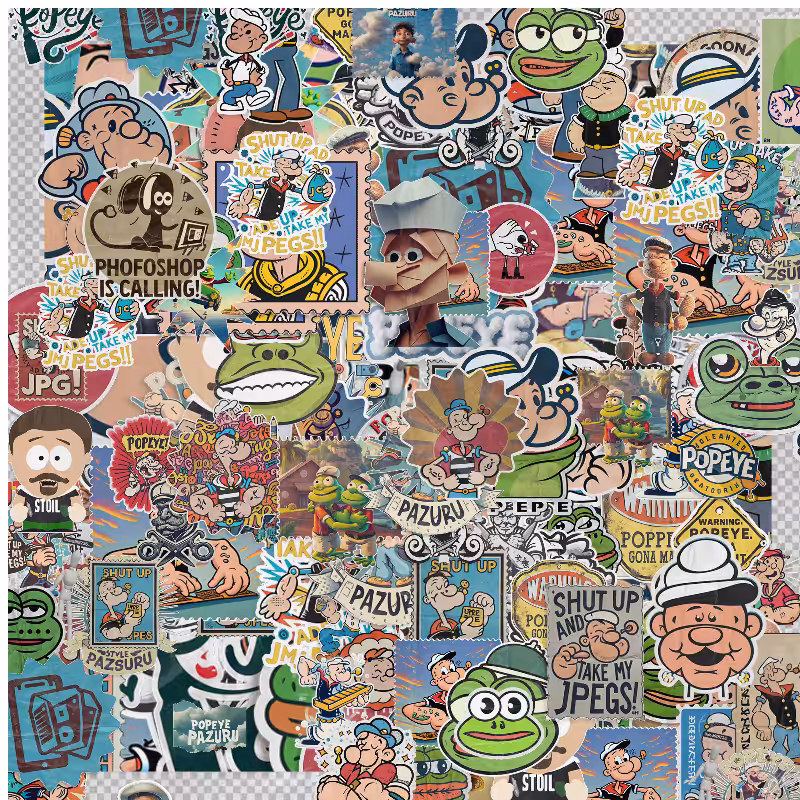 Sticker addict: PEPEYE #62
