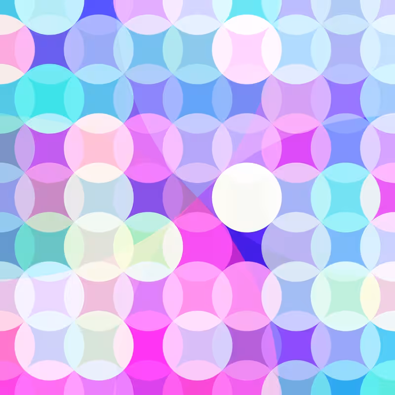 overlapping circles #106