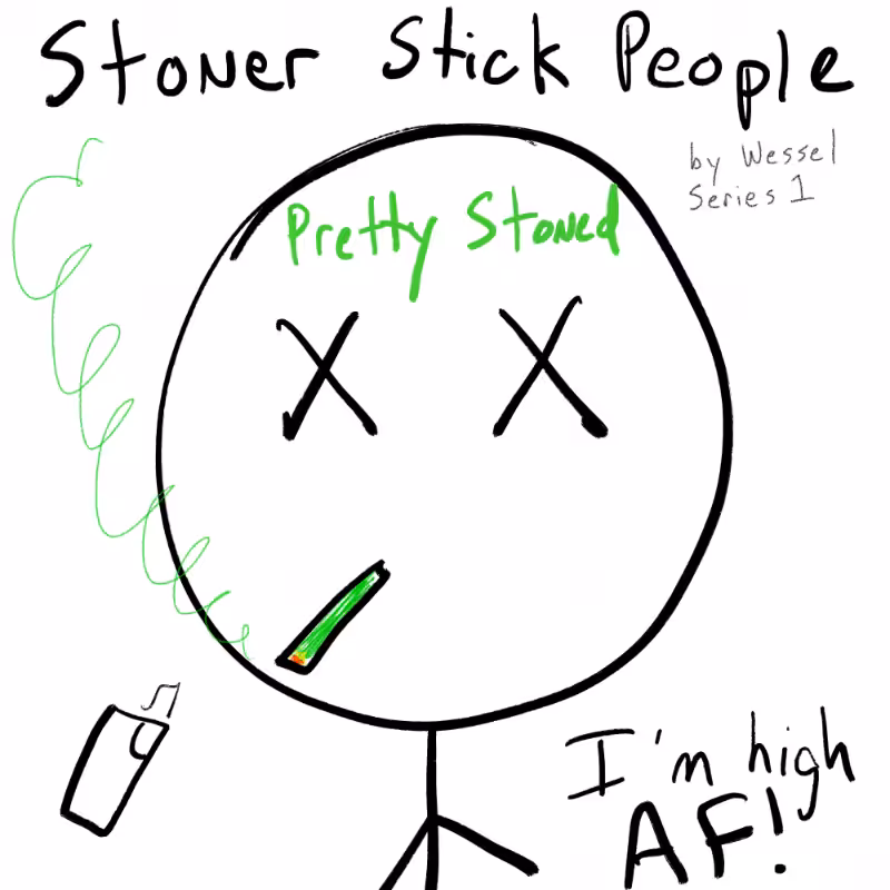 Stoner Stick People #114